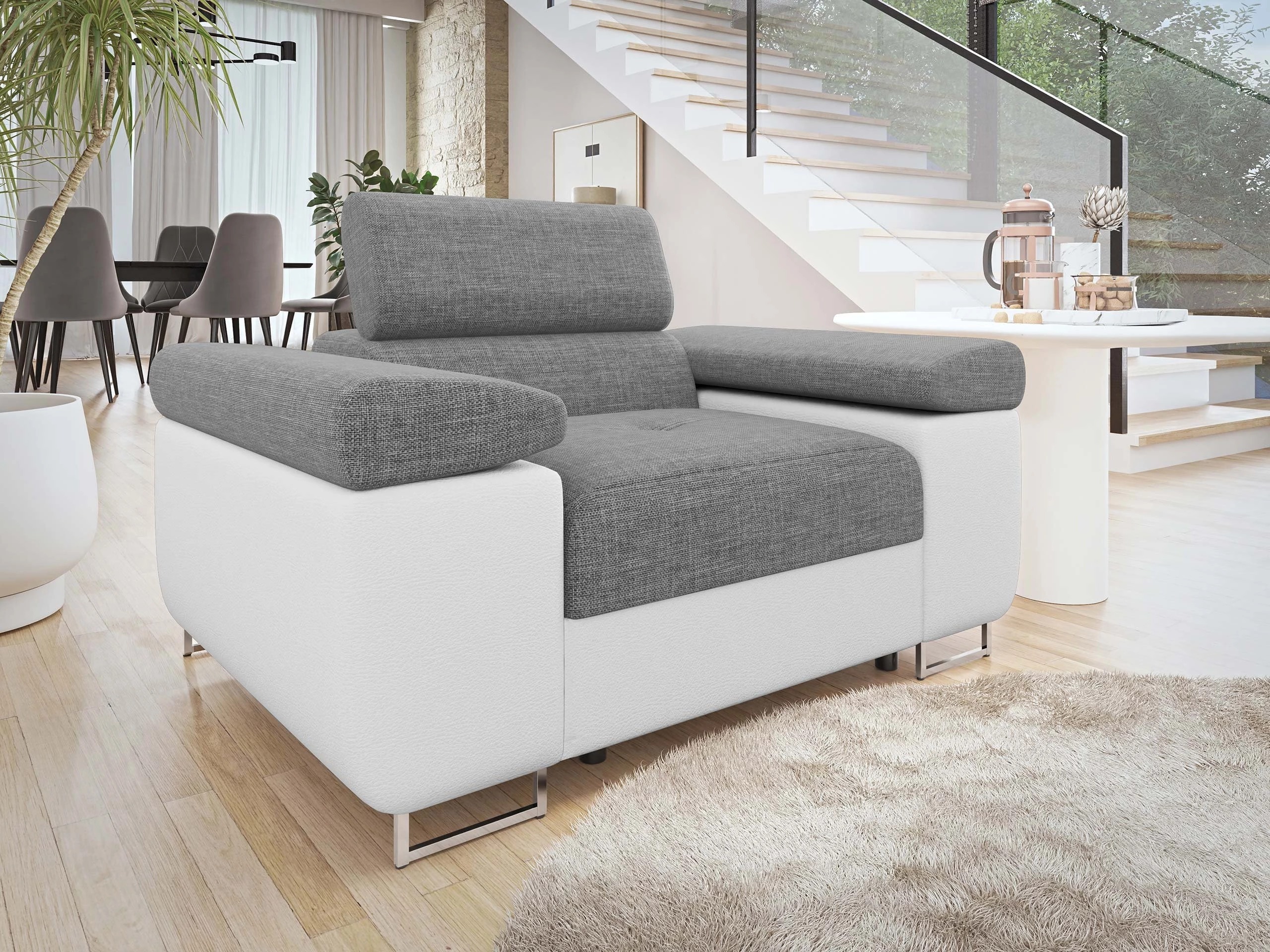 Πολυθρόνα Comfivo Vinetum (Soft 017 + Lux 05)