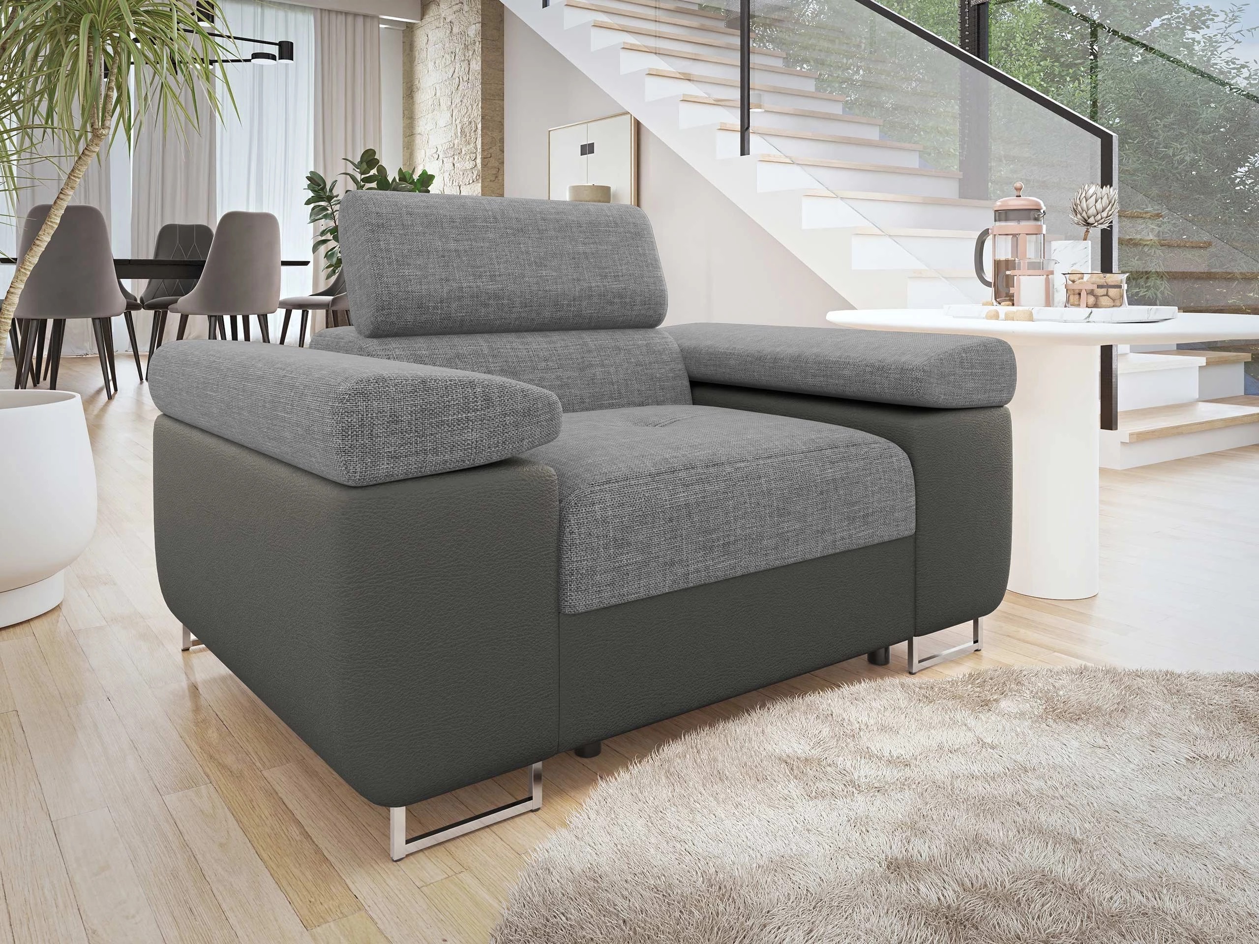 Πολυθρόνα Comfivo Vinetum (Soft 029 + Lux 05)