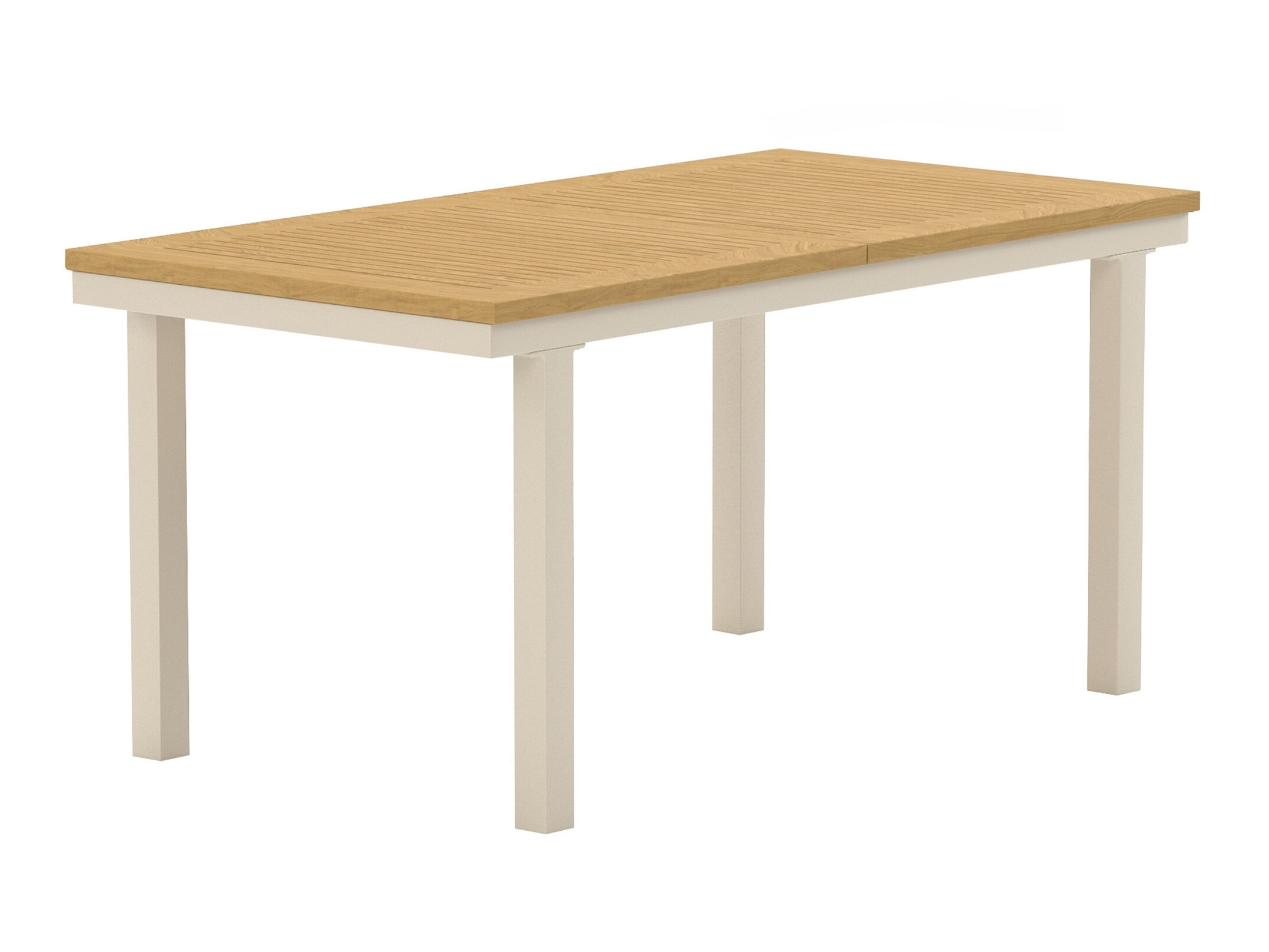 Τραπέζι εξωτερικού χώρου Dallas 809 (Ξύλο Teak + Μπεζ)