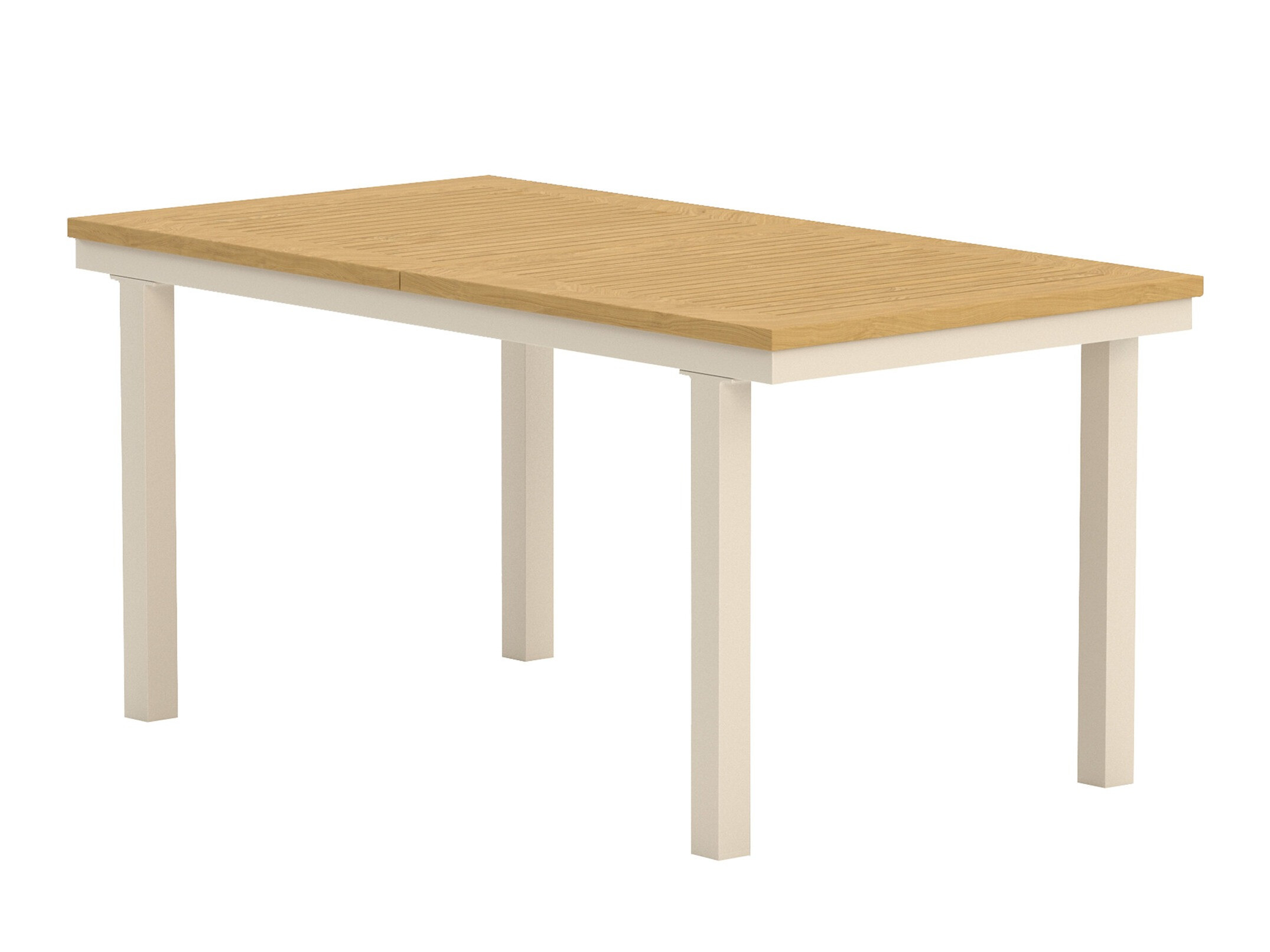 Τραπέζι εξωτερικού χώρου Dallas 809 (Ξύλο Teak + Μπεζ)