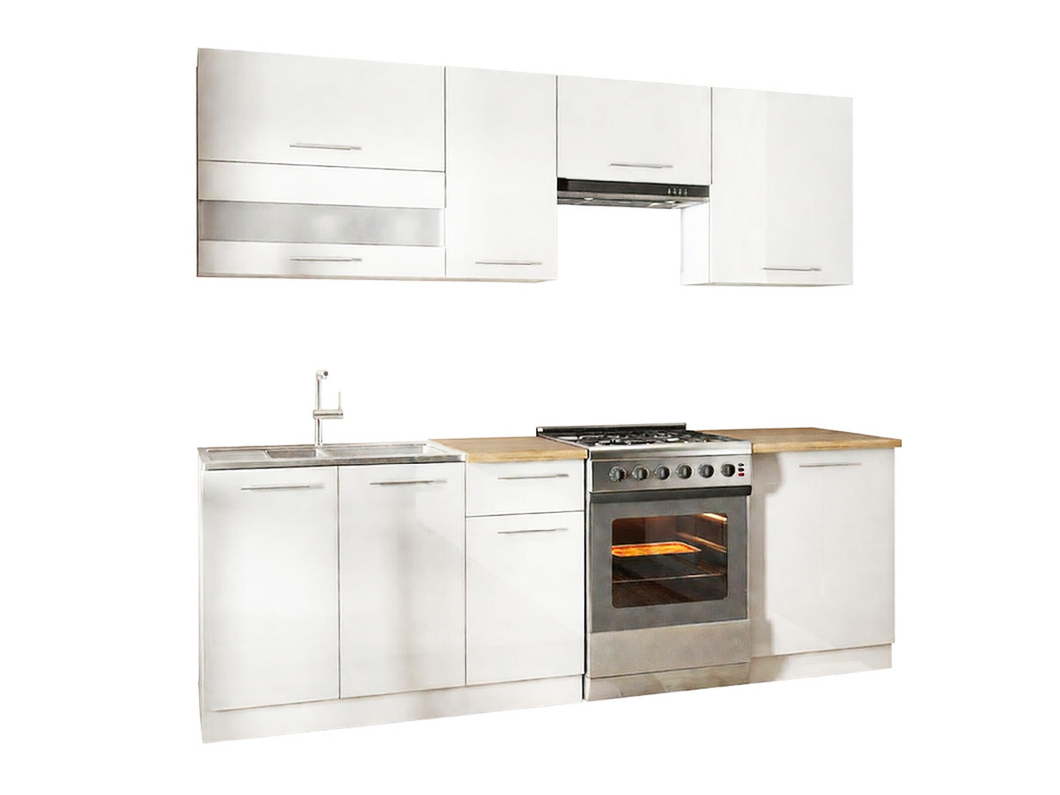 Πολυμορφικό σετ κουζίνας Tiffa White 119