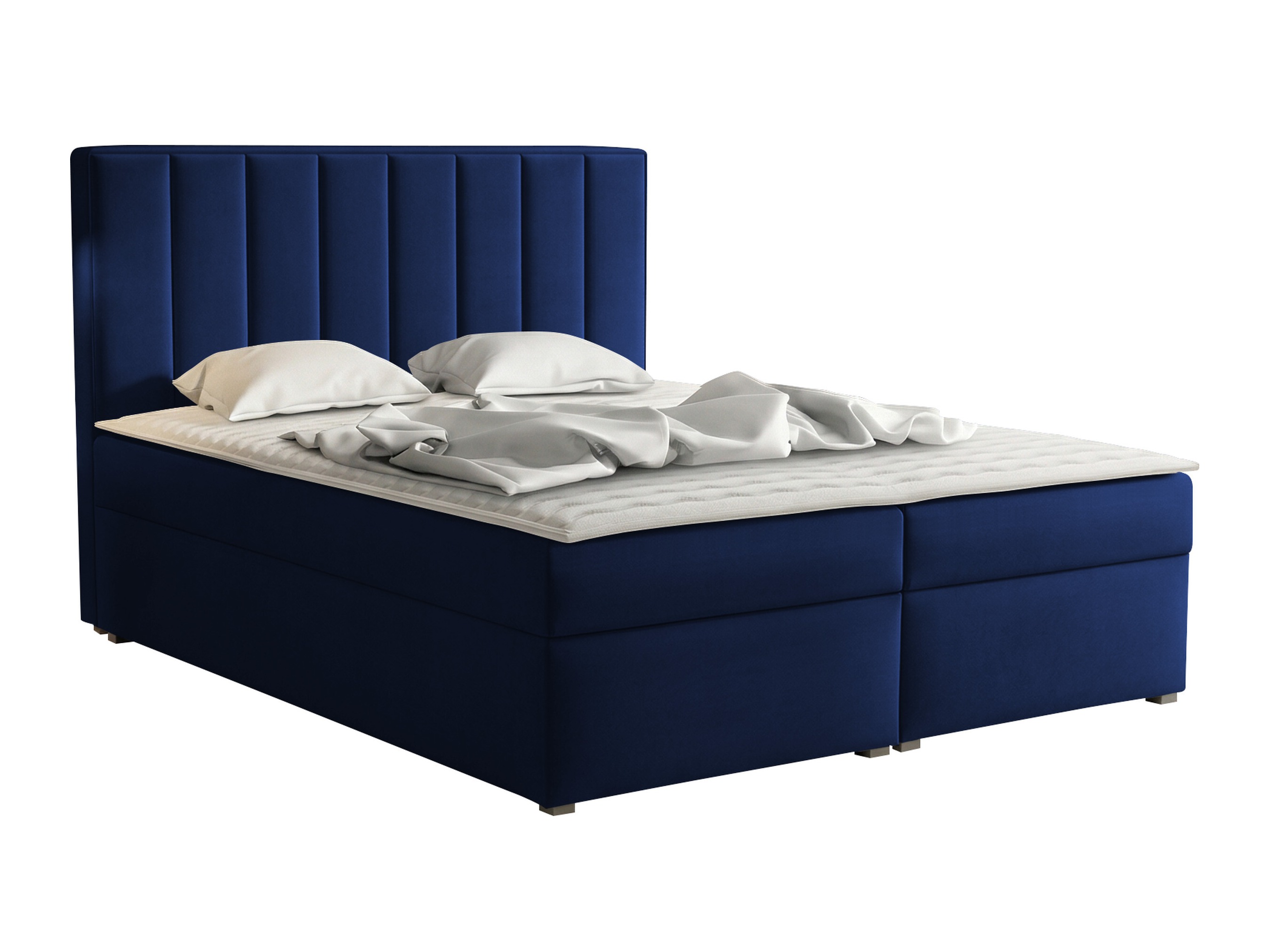 Κρεβάτι continental Pomona 116 (Magic βελούδινο 2216)