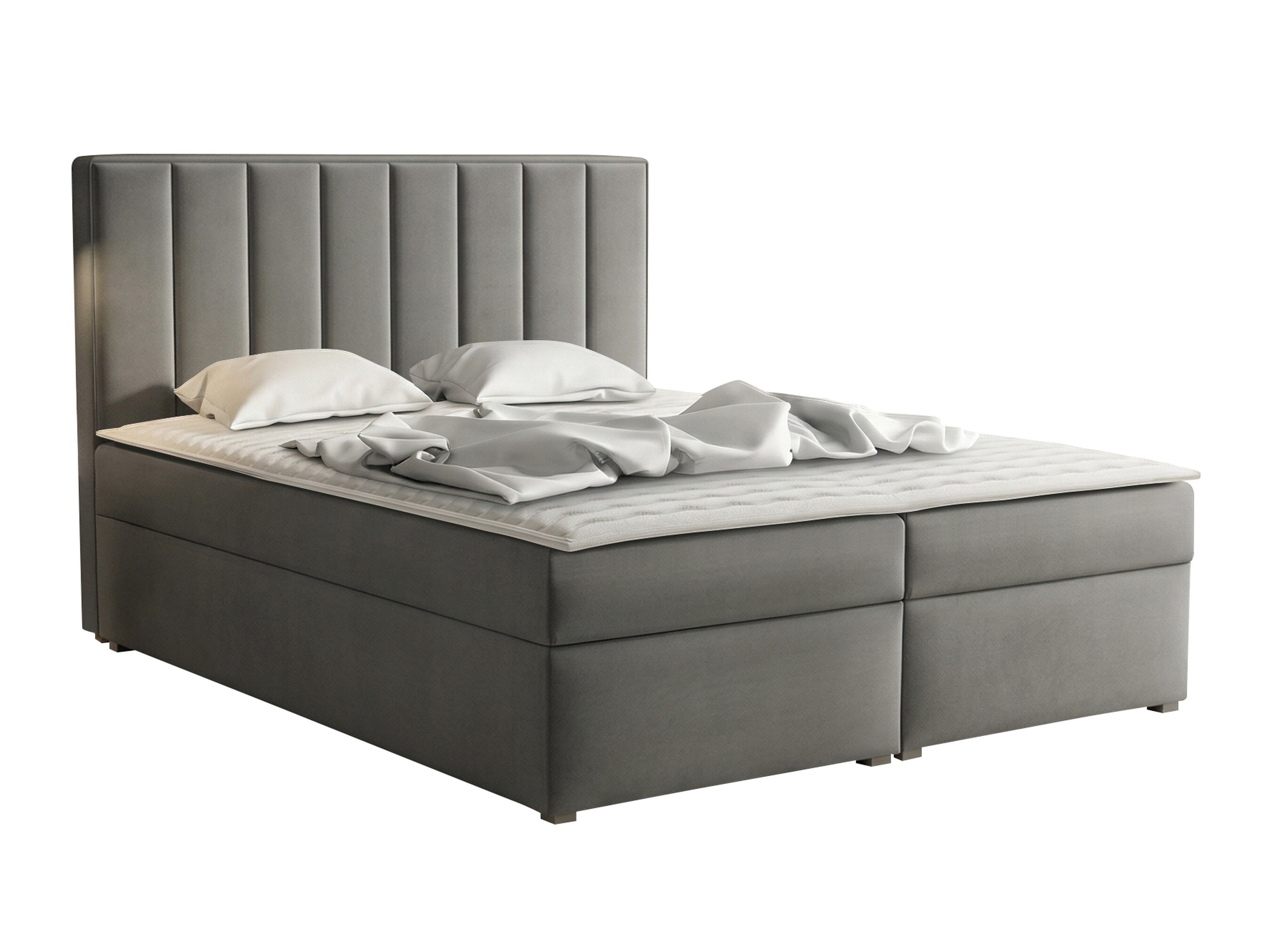 Κρεβάτι continental Pomona 116 (Magic βελούδινο 2217)