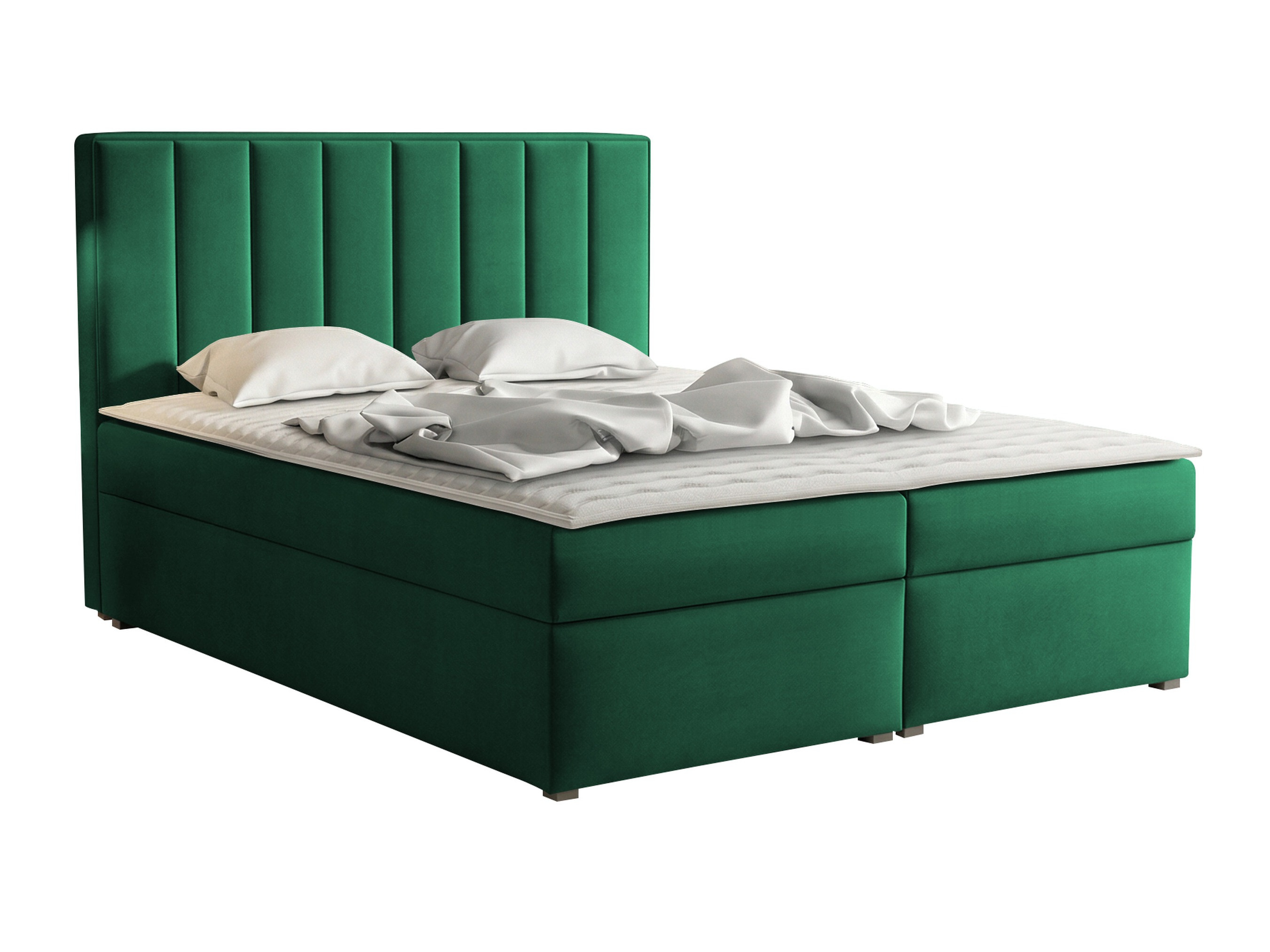 Κρεβάτι continental Pomona 116 (Magic βελούδινο 2225)