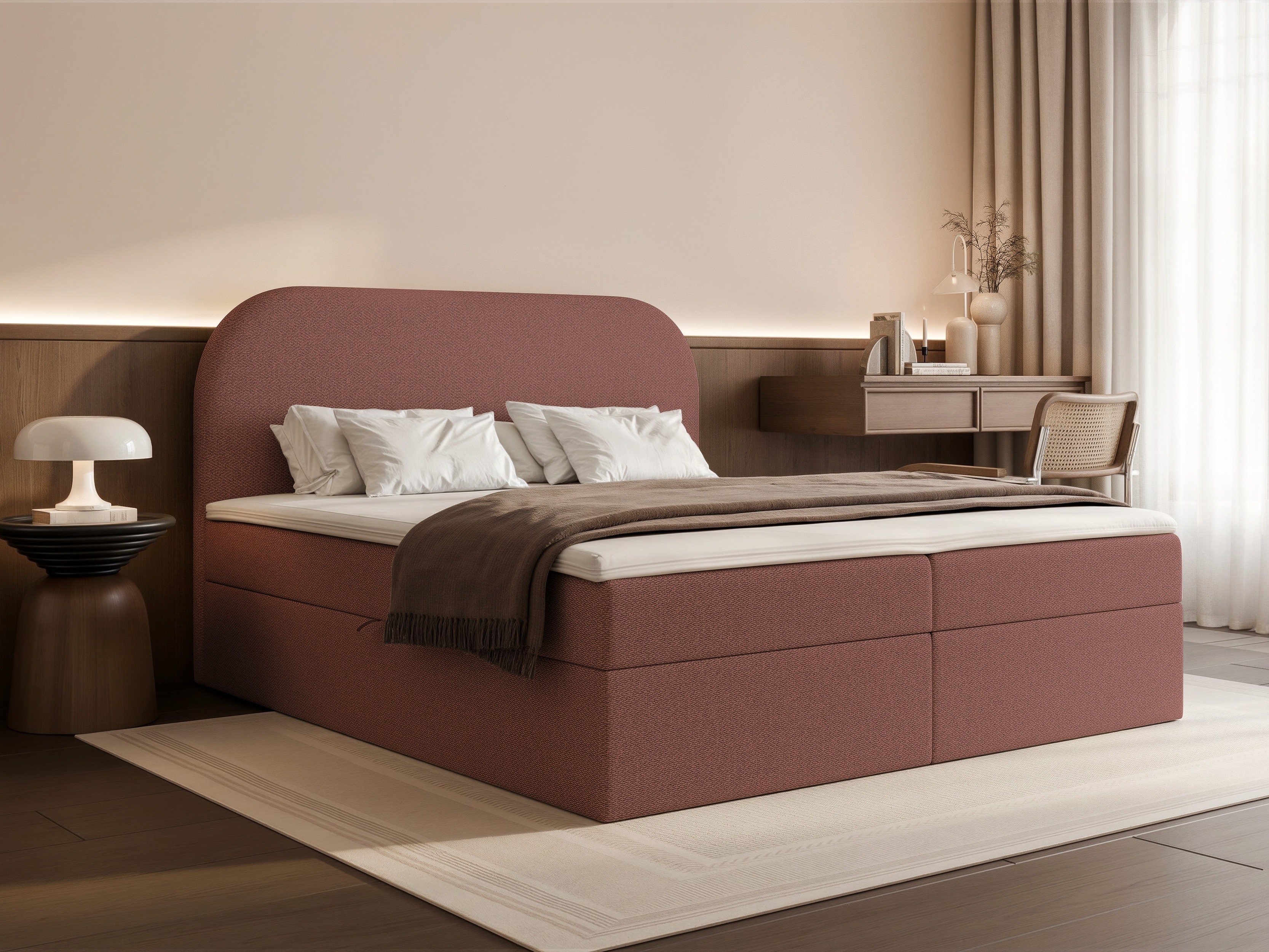 Κρεβάτι continental Martinez 131 (Lumi 56)