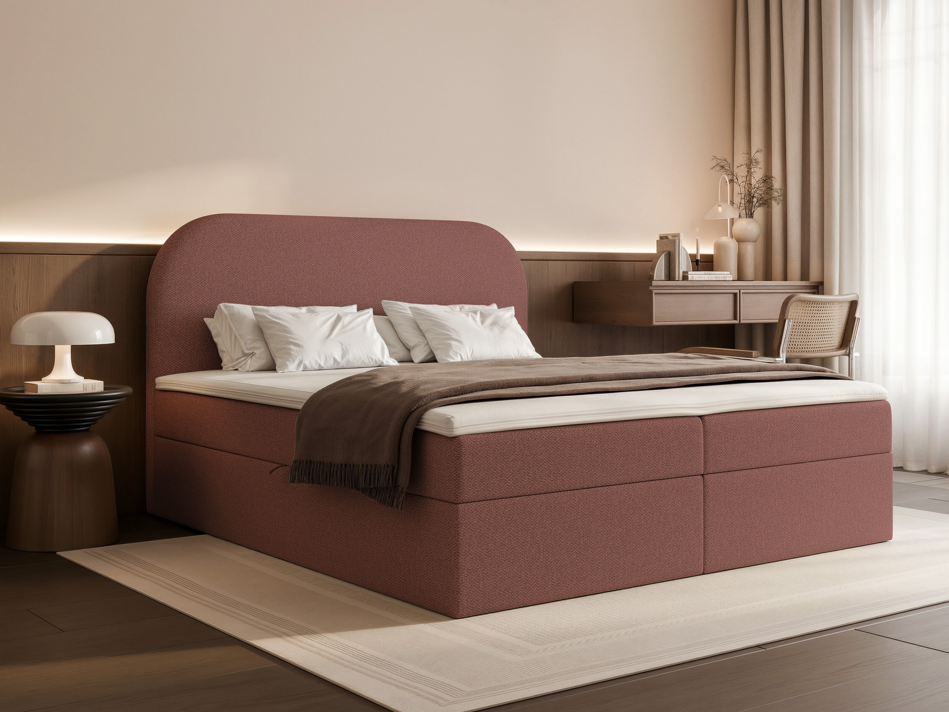 Κρεβάτι continental Martinez 131 (Lumi 56)