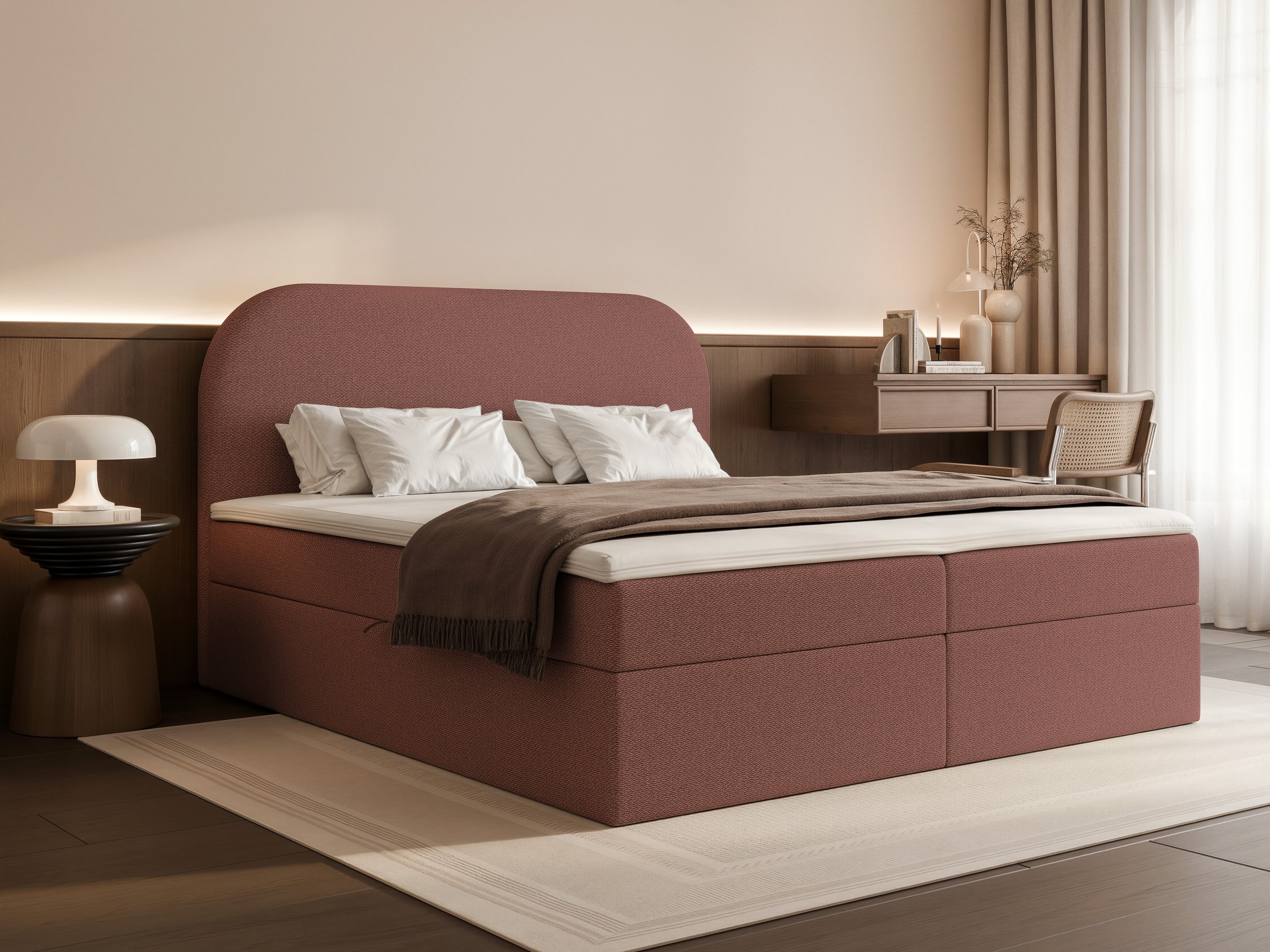 Κρεβάτι continental Martinez 131 (Lumi 56)