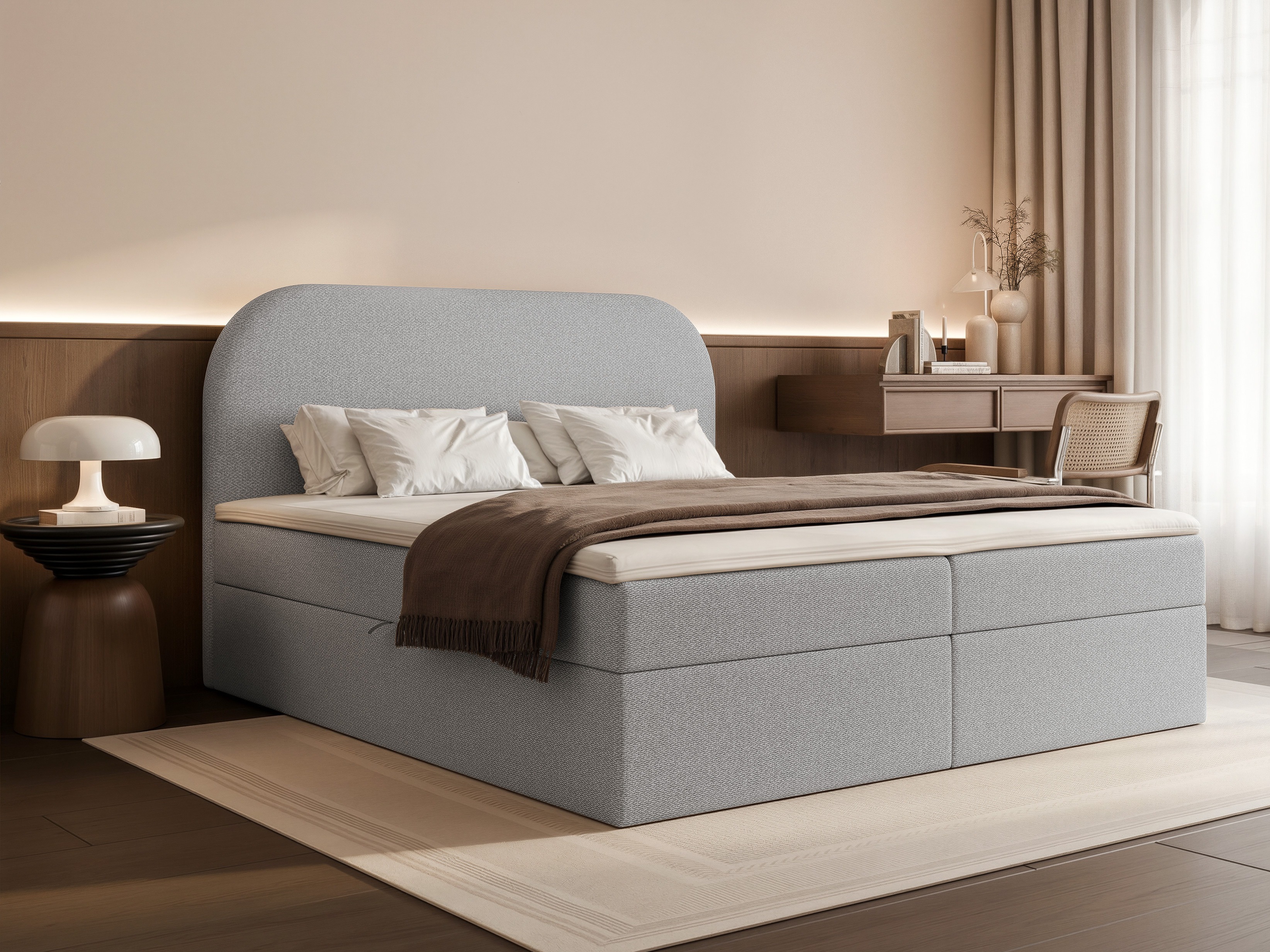 Κρεβάτι continental Martinez 131 (Lumi 84)