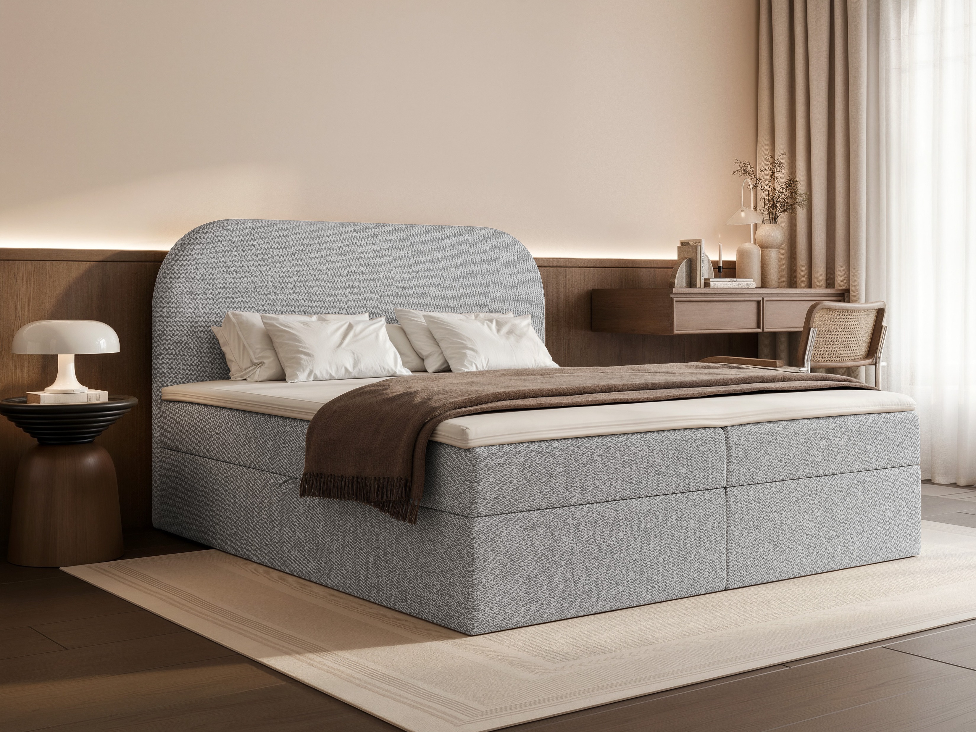 Κρεβάτι continental Martinez 131 (Lumi 84)