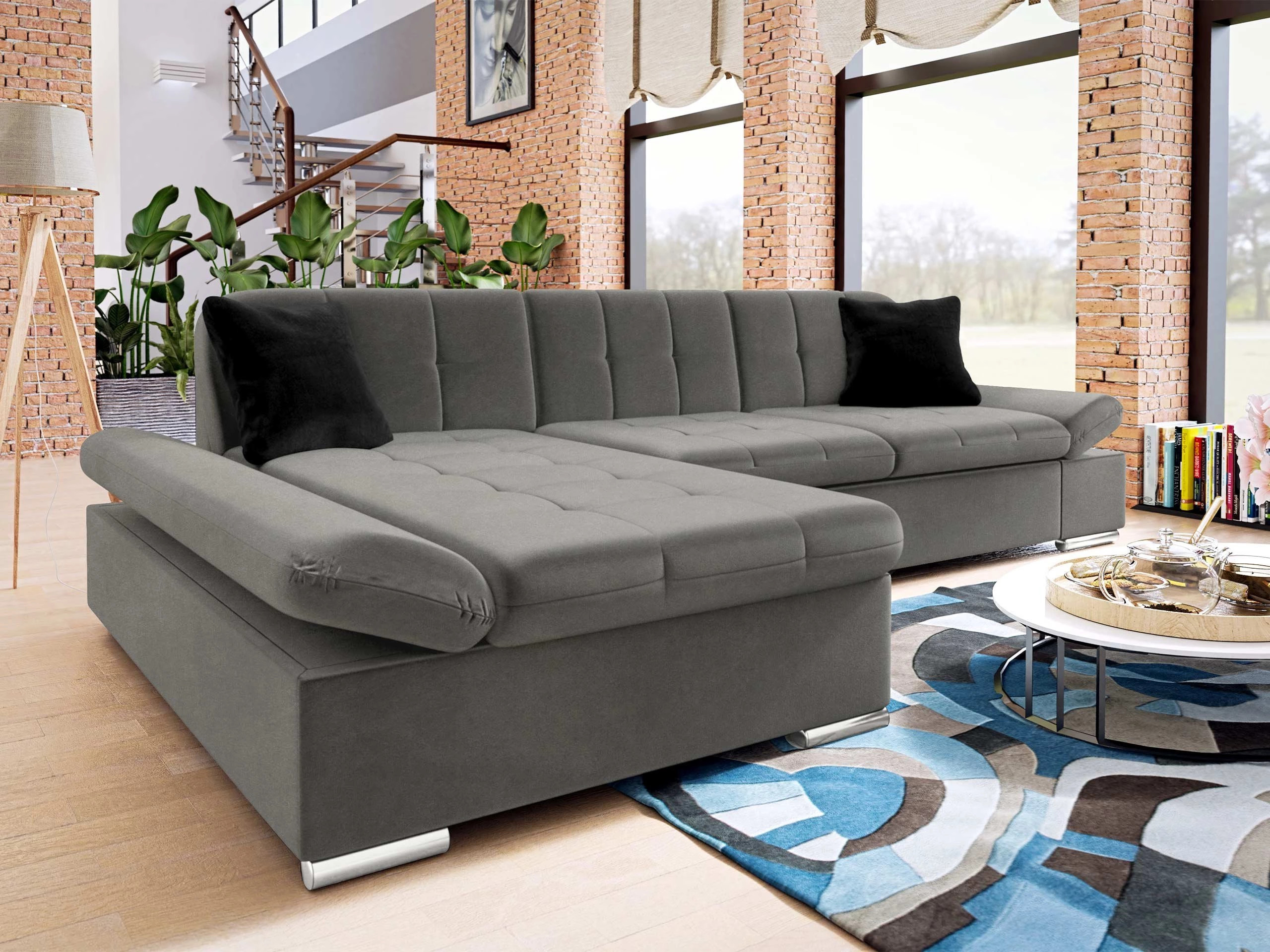 Γωνιακός Καναπές Comfivo Sanitas I (Magic Velvet 2217 + Magic Velvet 2219)