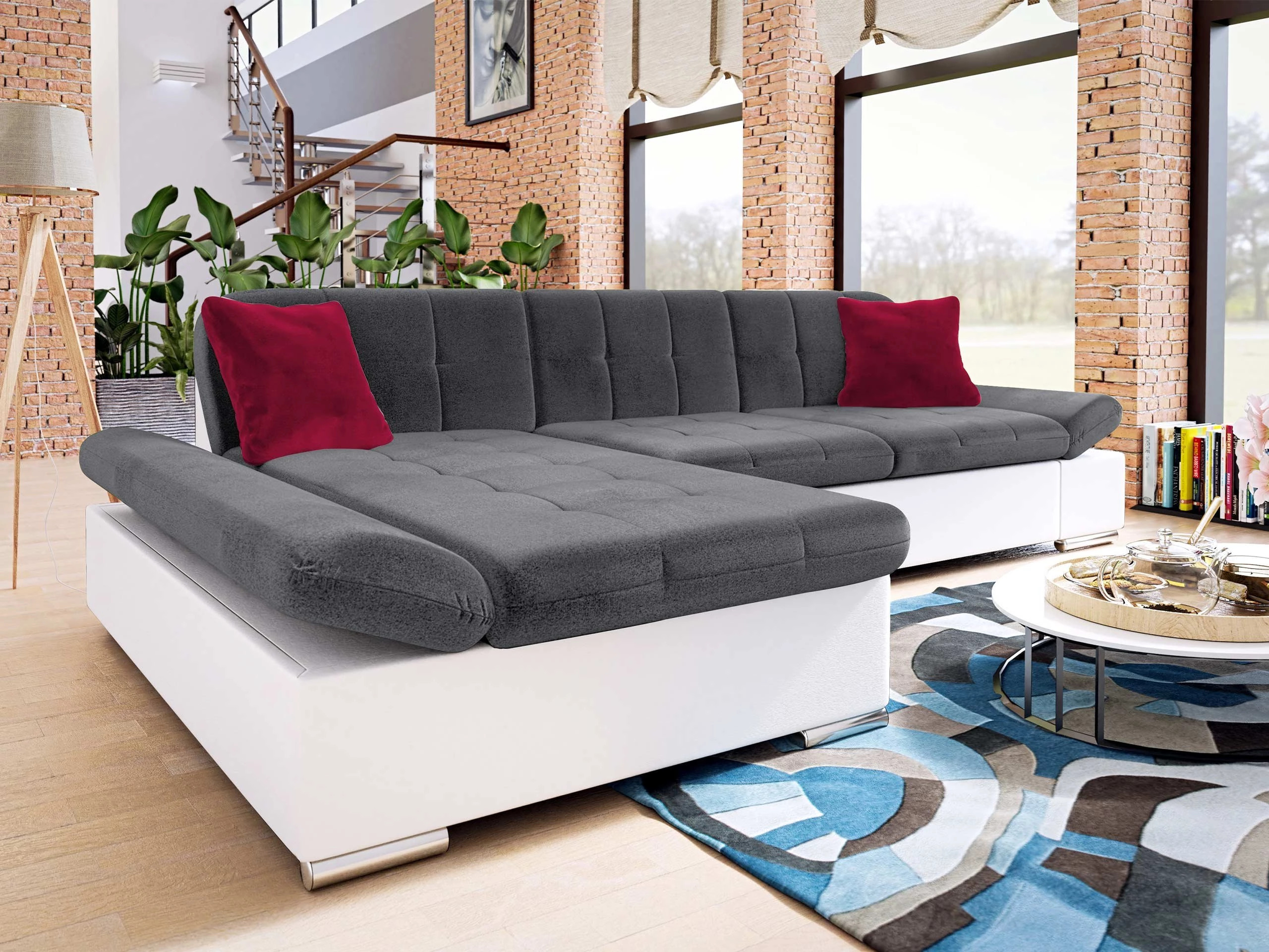 Γωνιακός Καναπές Comfivo Sanitas I (Soft 017 + Kronos 22 + Kronos 02)