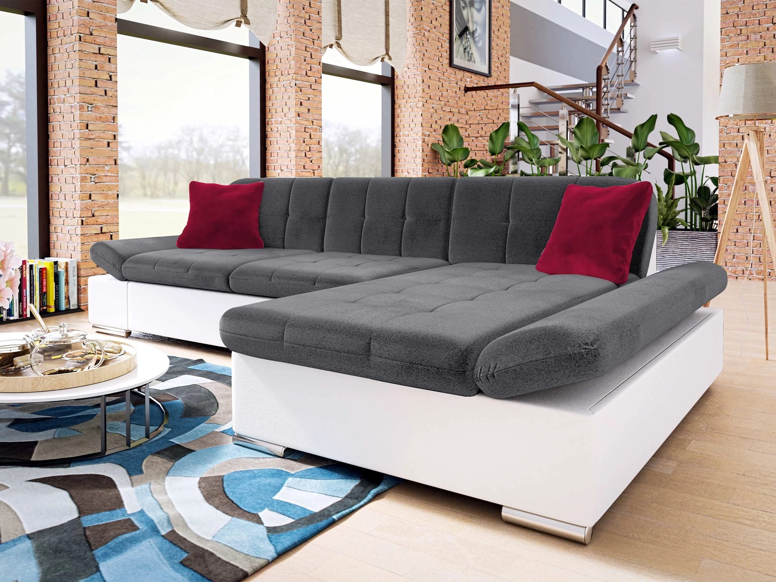 Γωνιακός Καναπές Comfivo Sanitas I (Soft 017 + Kronos 22 + Kronos 02)