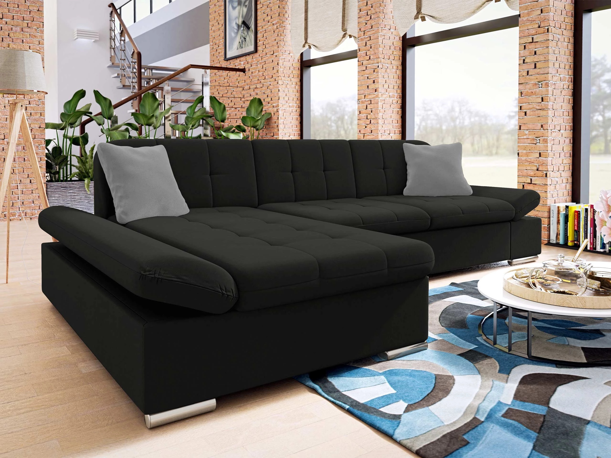 Γωνιακός Καναπές Comfivo Sanitas I (Uttario Velvet 2980 + Uttario Velvet 2972)