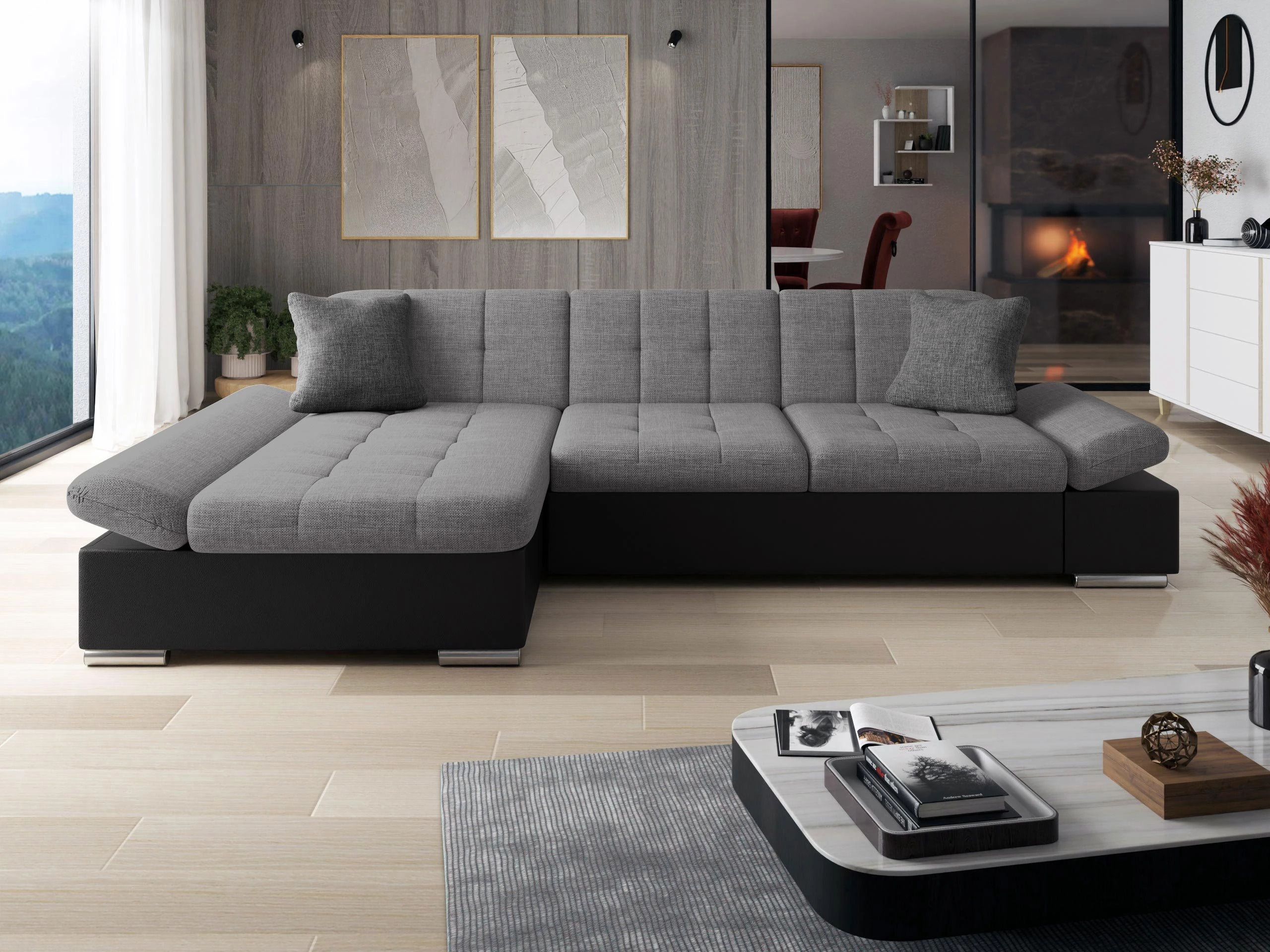 Γωνιακός Καναπές Comfivo Serenitas (Soft 011 + Lux 05 + Lux 06)