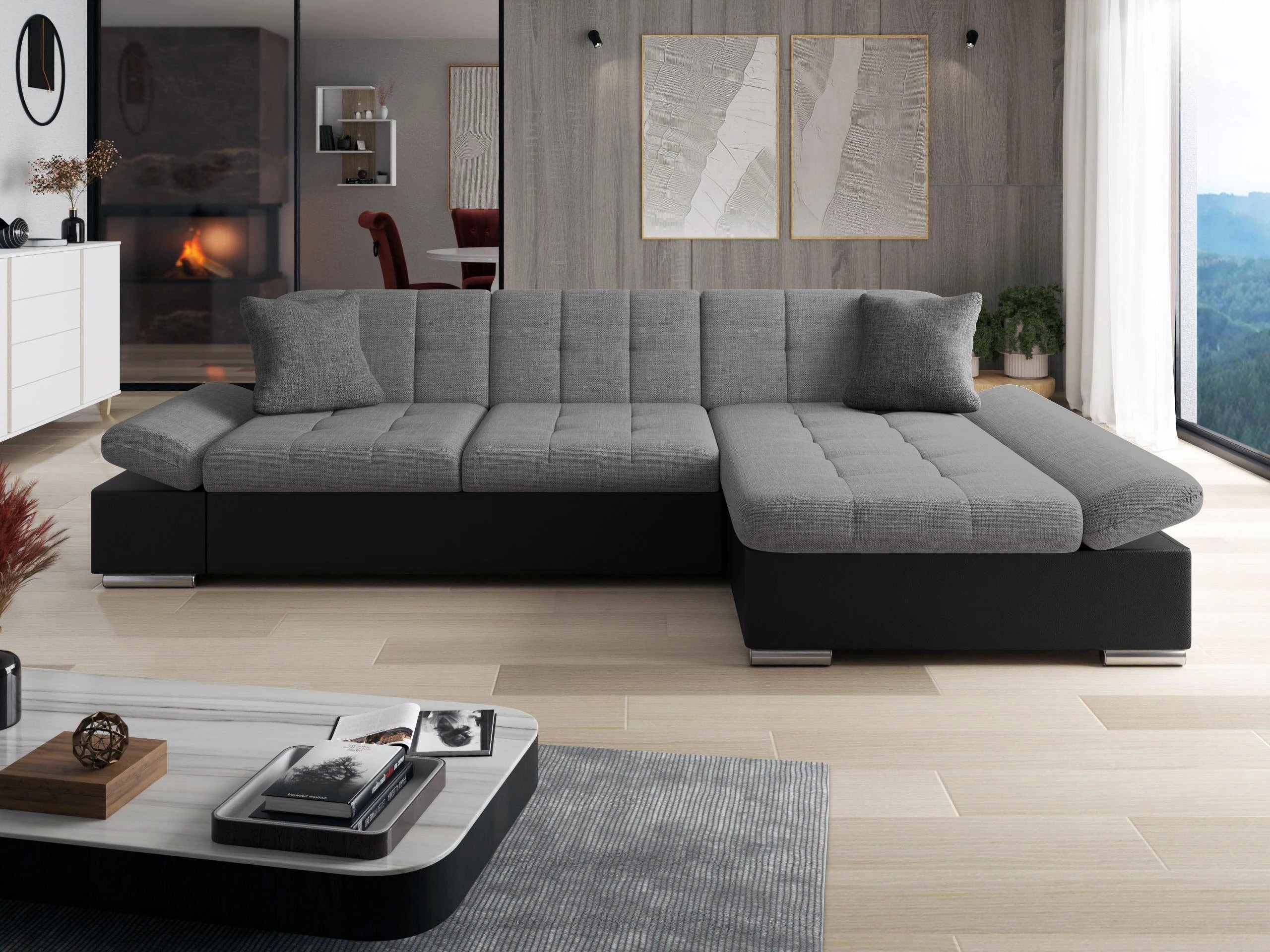 Γωνιακός Καναπές Comfivo Serenitas (Soft 011 + Lux 05 + Lux 06)