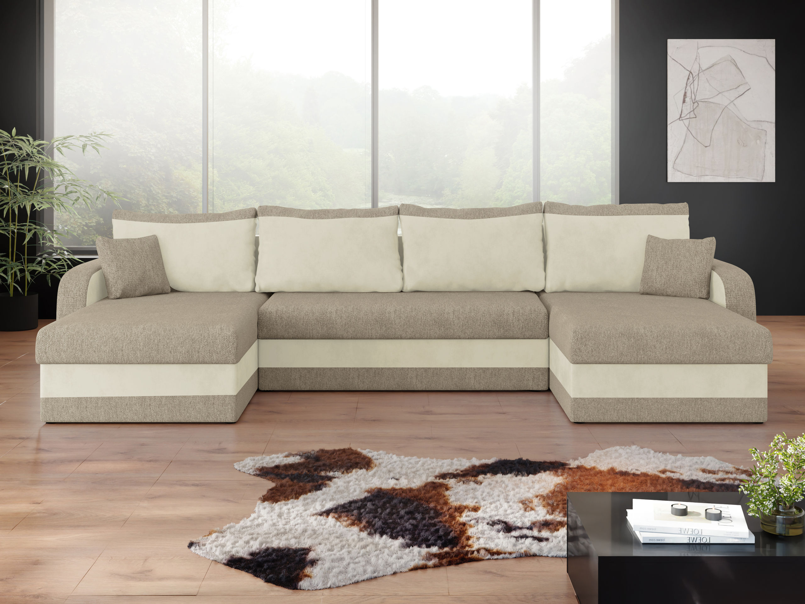 Γωνιακός Καναπές Comfivo Melissa III (Matana 17 + Polo 872)