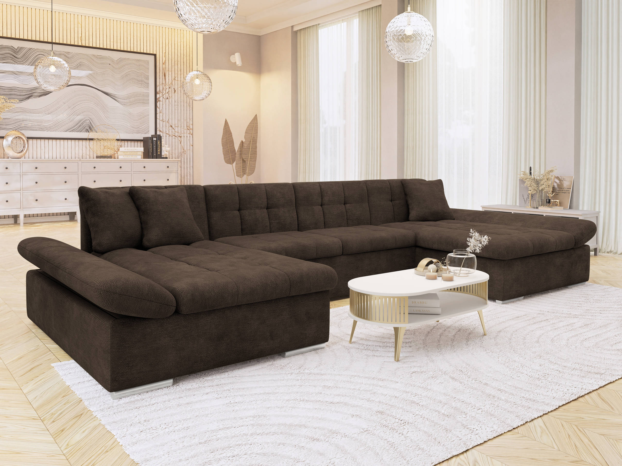Γωνιακός Καναπές Comfivo Ficus (Lumo 40)