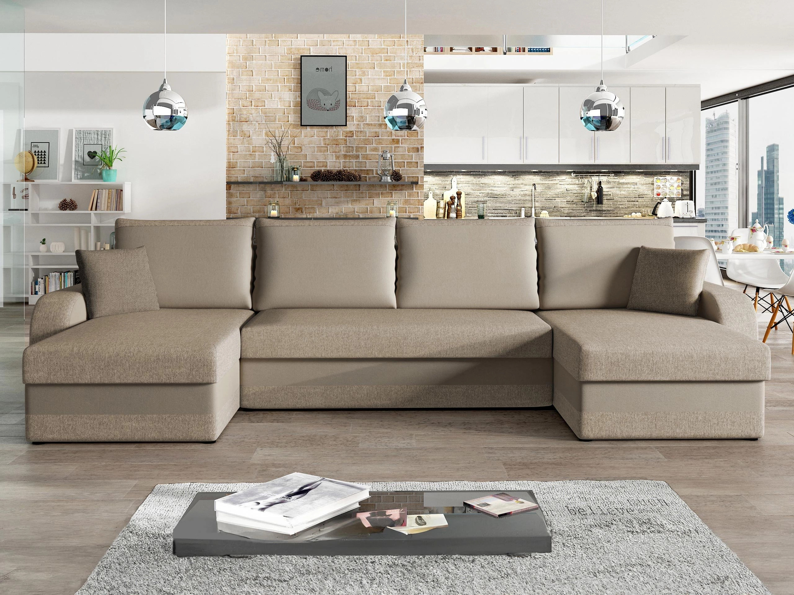 Γωνιακός Καναπές Comfivo Melissa III (Tatum 272 + Uttario Velvet 2979)