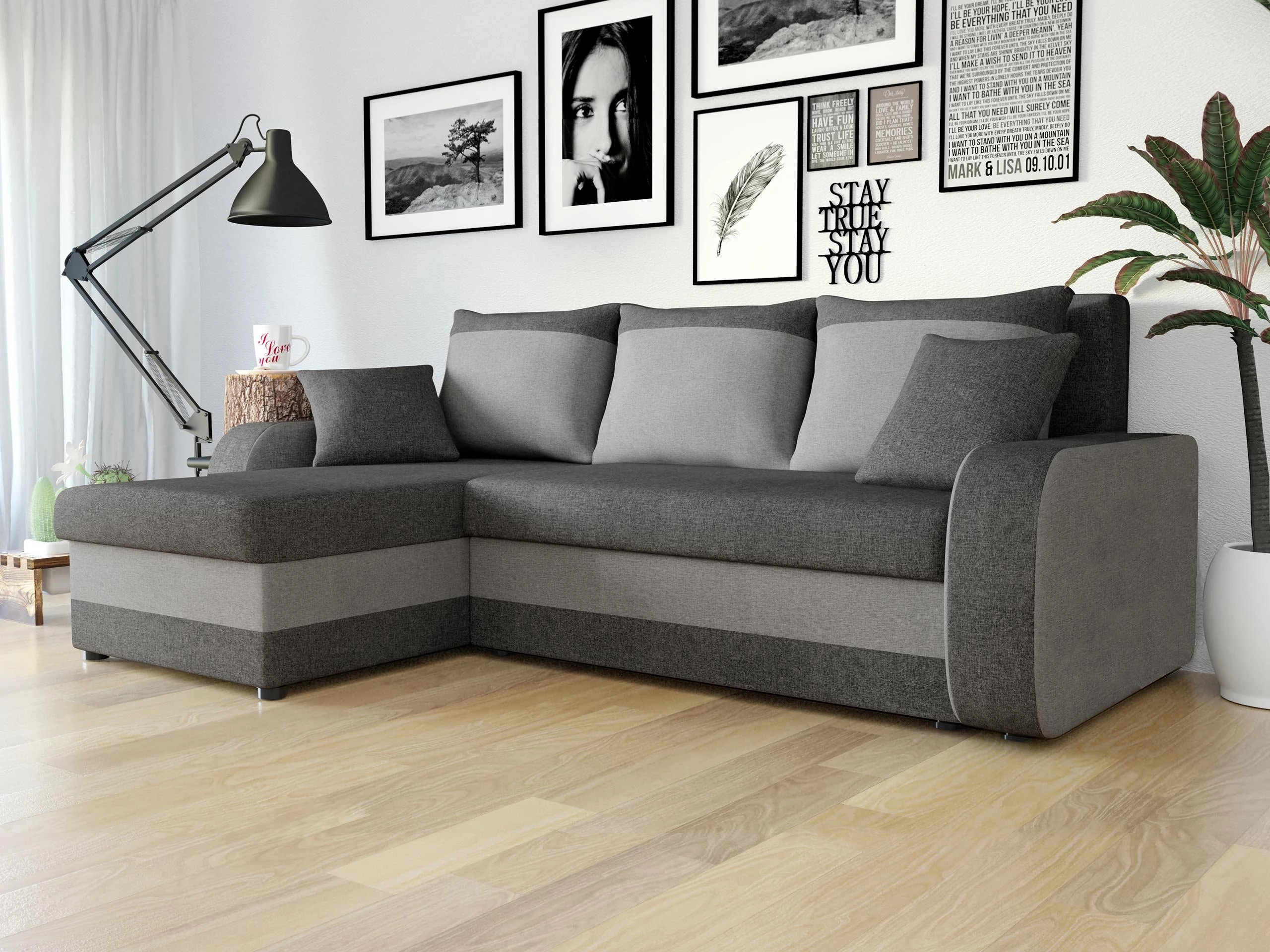 Γωνιακός Καναπές Comfivo Melissa (Lux 06 + Lux 05)