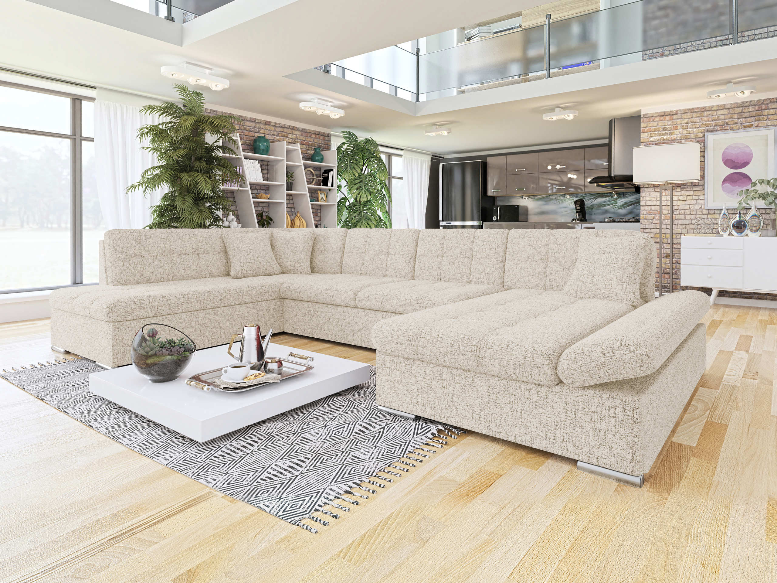 Γωνιακός Καναπές Comfivo Tilia I (Bella 05)