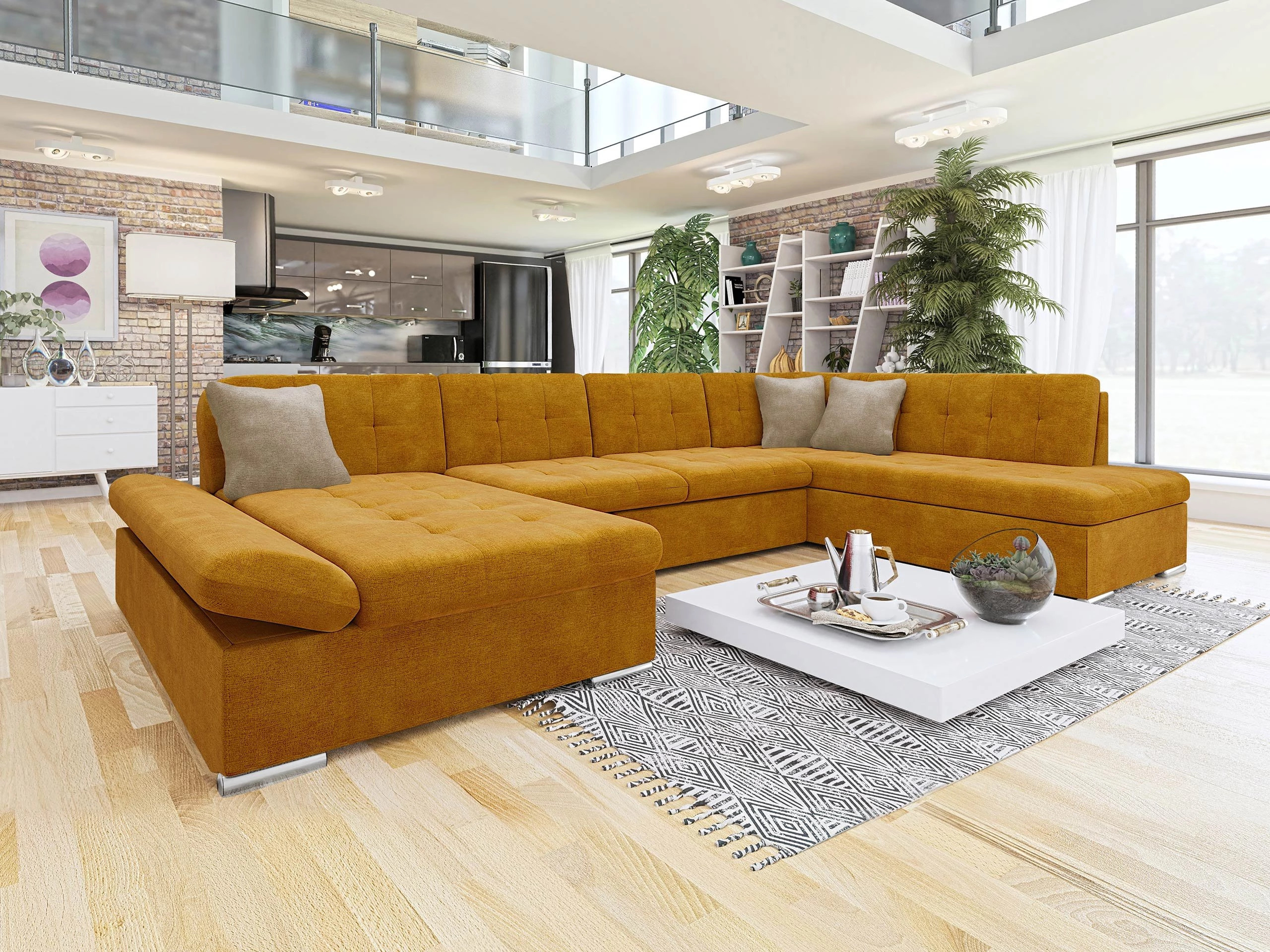 Γωνιακός Καναπές Comfivo Tilia I (Wave 05 + Wave 02)