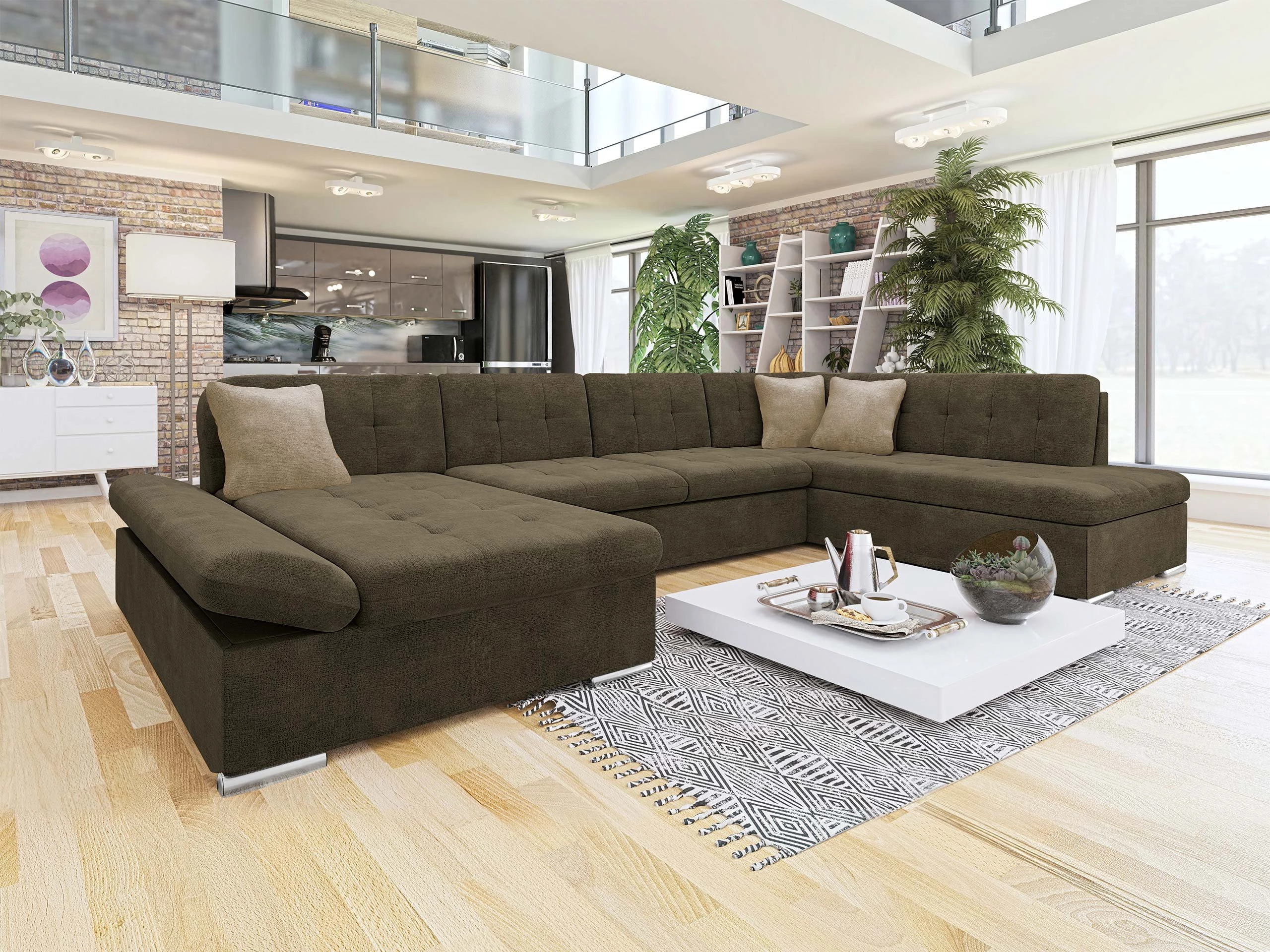 Γωνιακός Καναπές Comfivo Tilia I (Wave 09 + Wave 02)