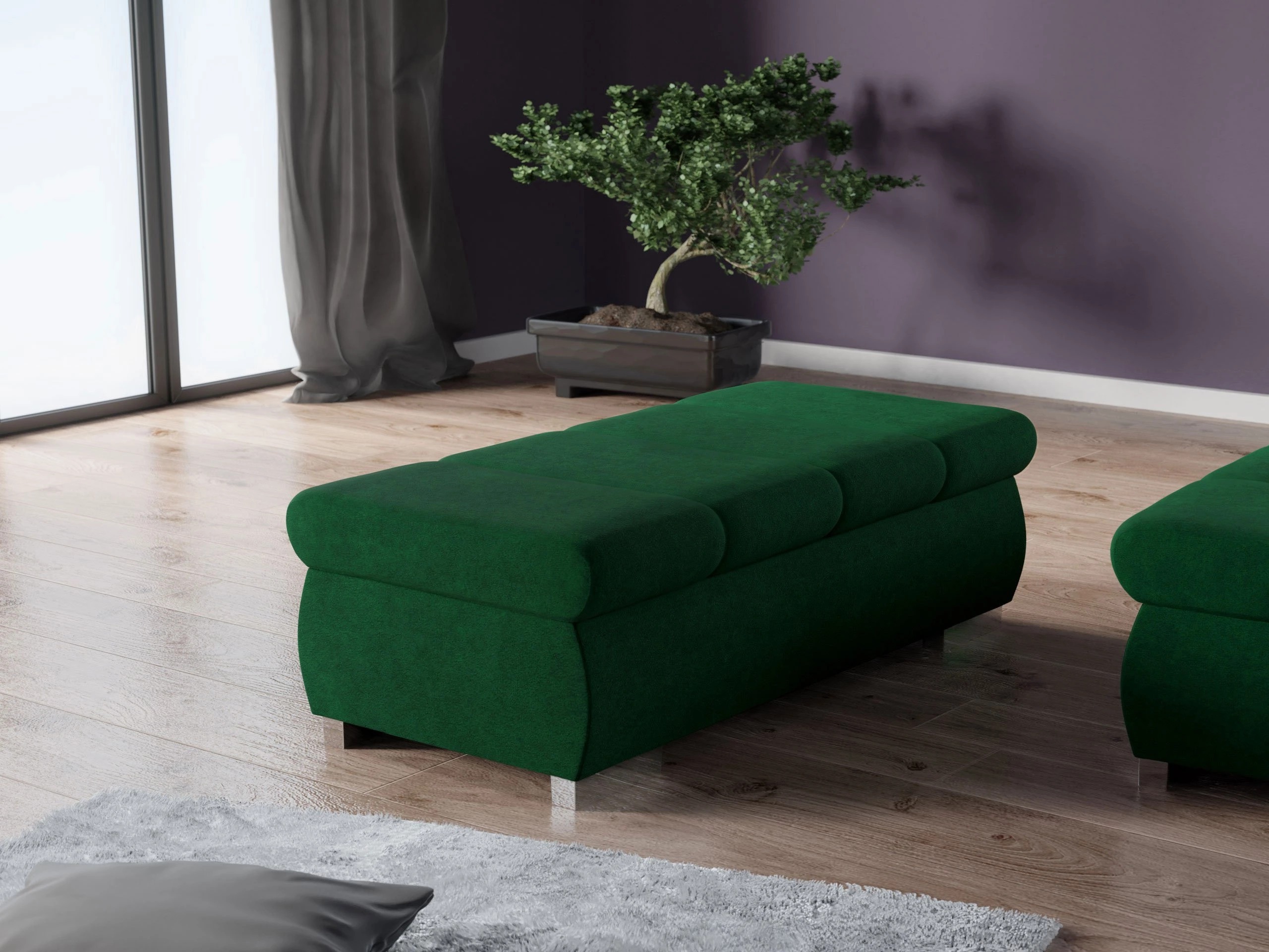 Ταμπουρέ Comfivo Olivetum I (Uttario Velvet 2951)