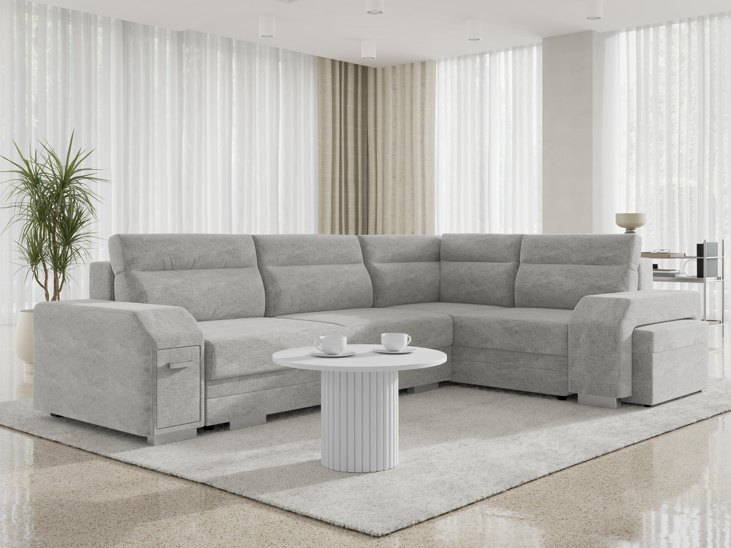 Γωνιακός Καναπές Kingsport 116 (Nazar 225.05)