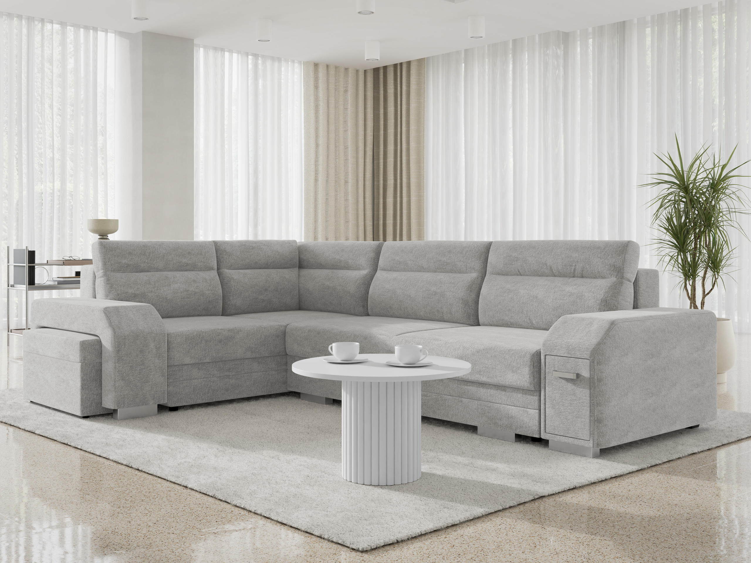 Γωνιακός Καναπές Kingsport 116 (Nazar 225.05)