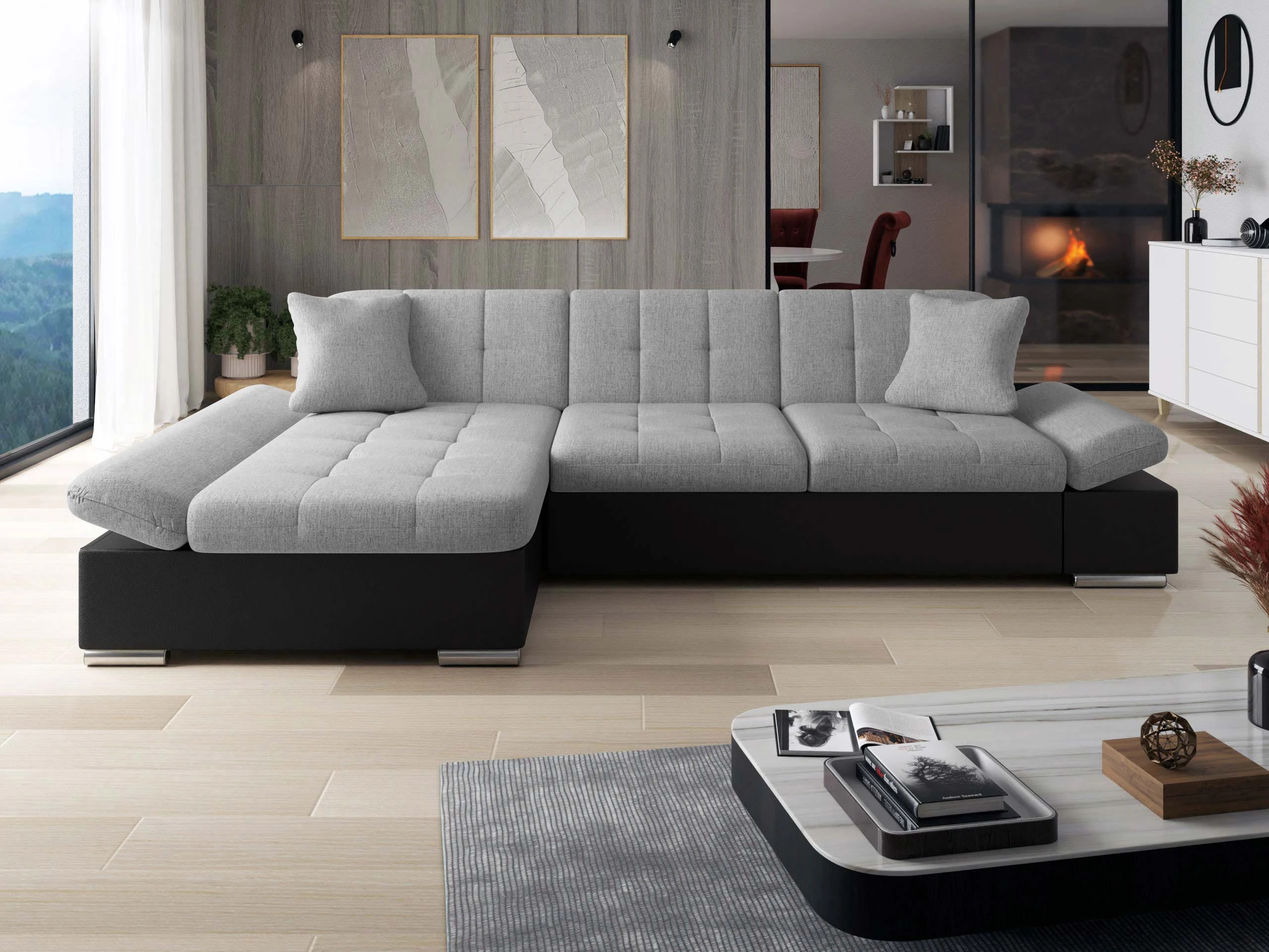 Γωνιακός Καναπές Comfivo Sanitas I (Soft 011 + Soul 17)