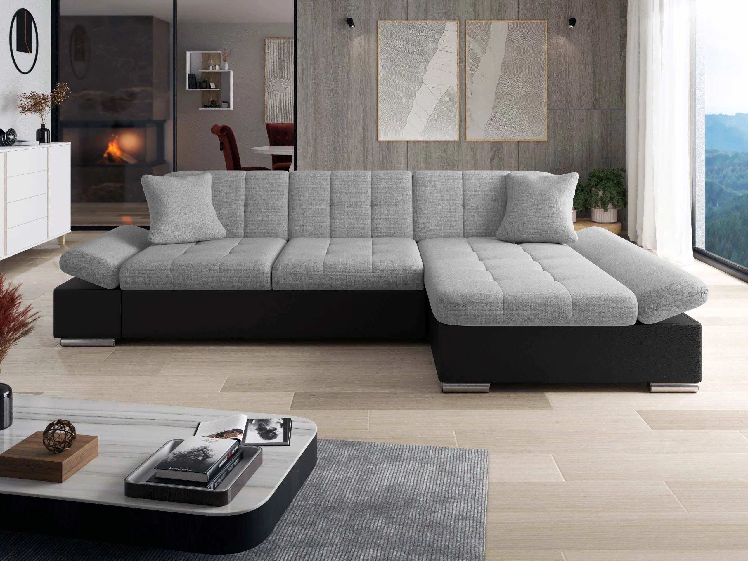 Γωνιακός Καναπές Comfivo Sanitas I (Soft 011 + Soul 17)