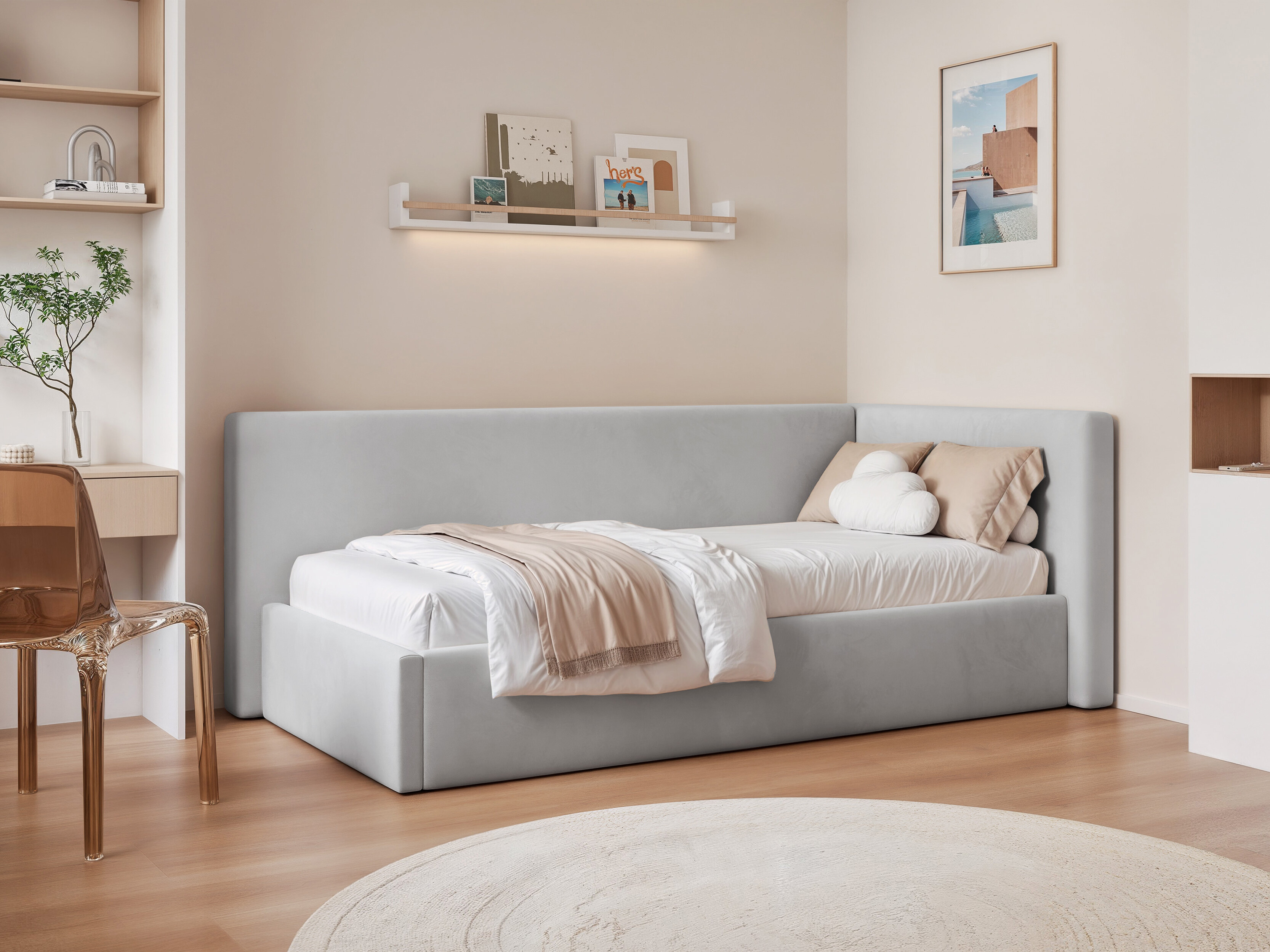 Κρεβάτι Martinez 132 (Magic Velvet 2218)