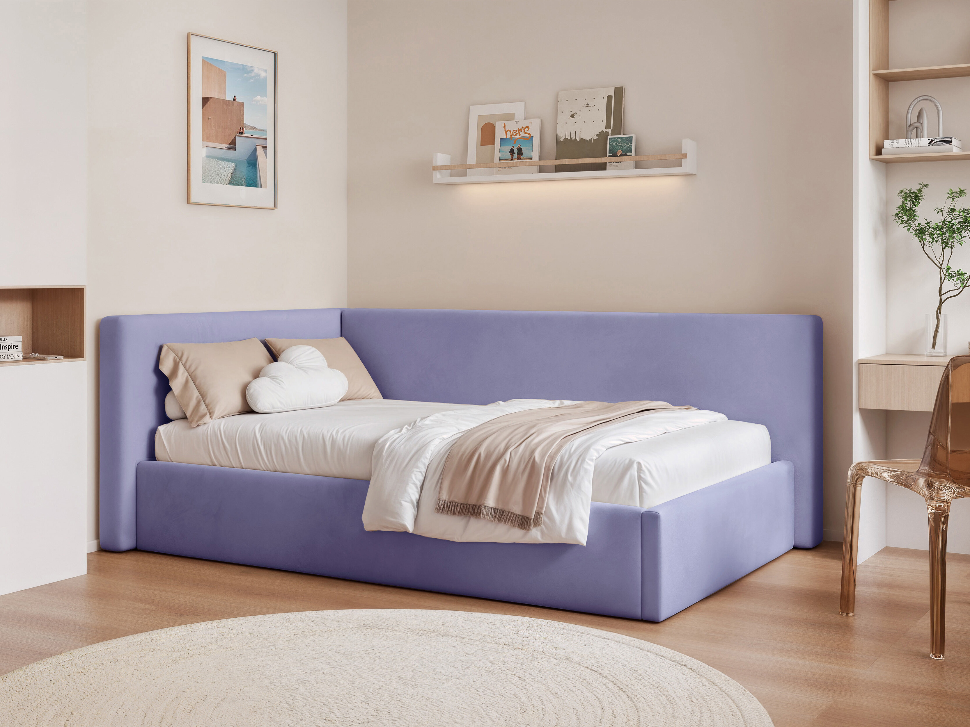 Κρεβάτι Martinez 132 (Magic Velvet 2248)