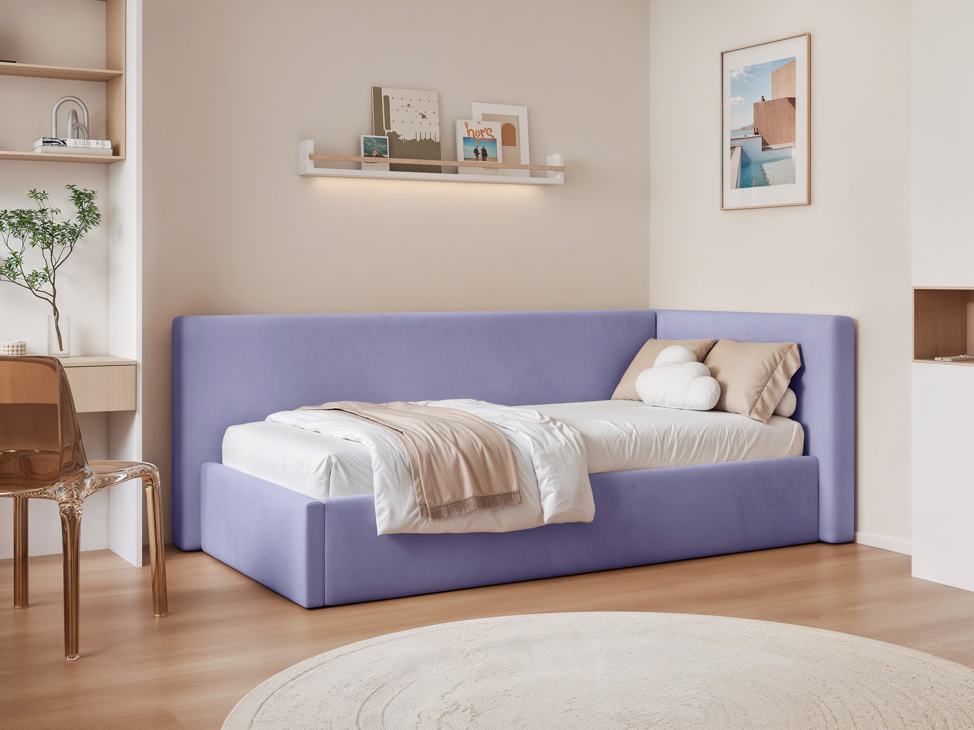 Κρεβάτι Martinez 132 (Magic Velvet 2248)