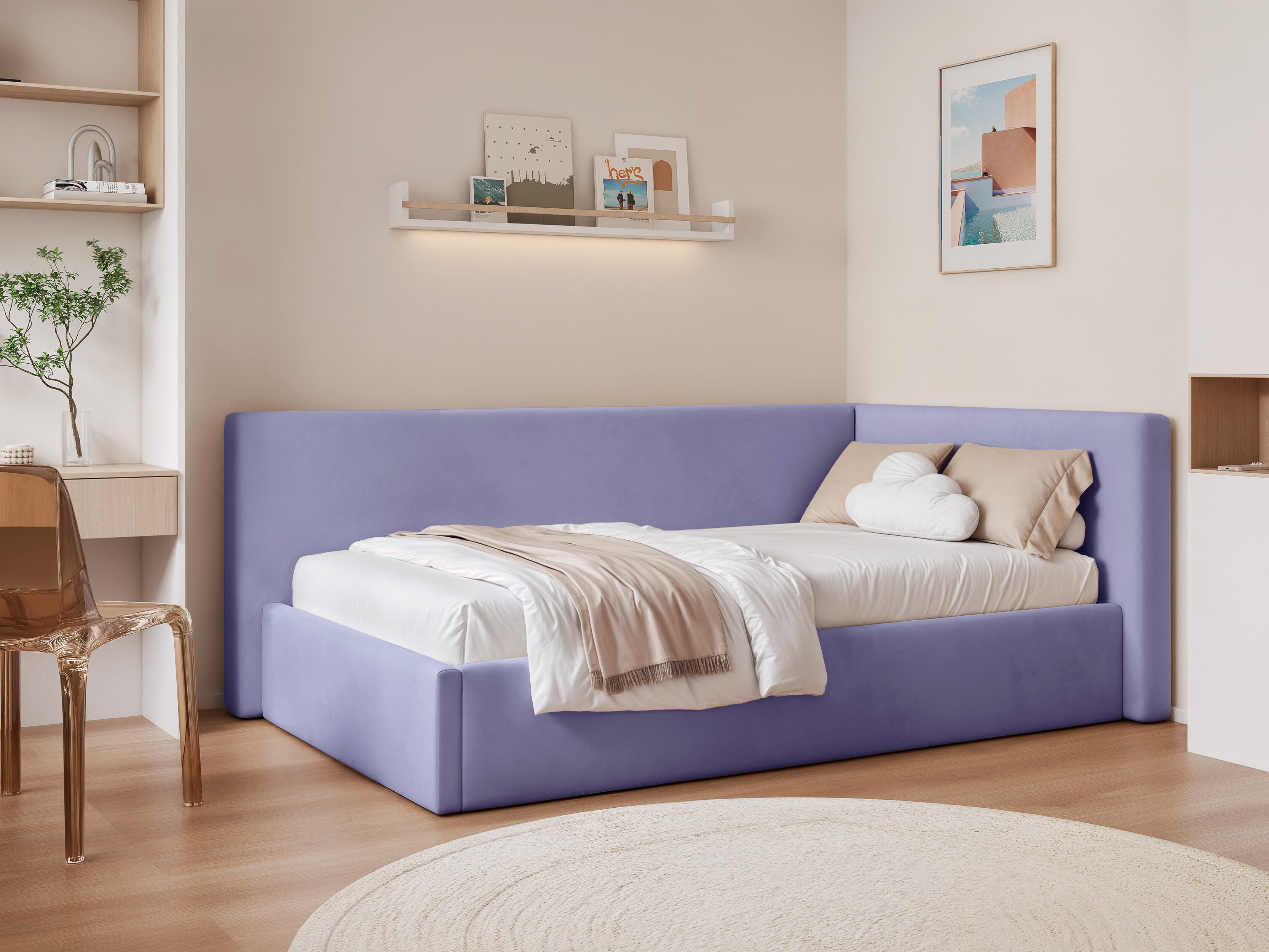 Κρεβάτι Martinez 132 (Magic Velvet 2248)