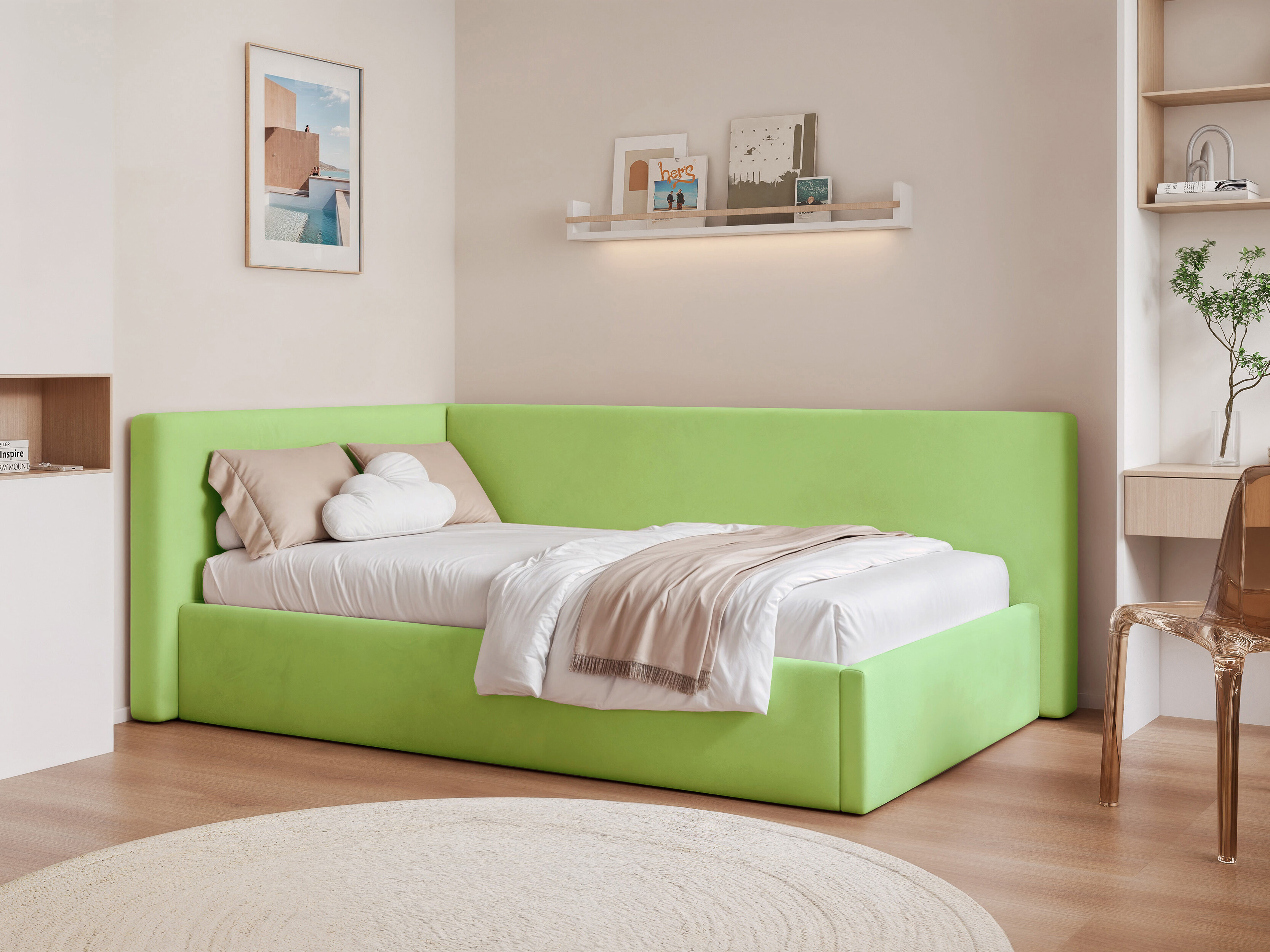 Κρεβάτι Martinez 132 (Magic Velvet 2251)