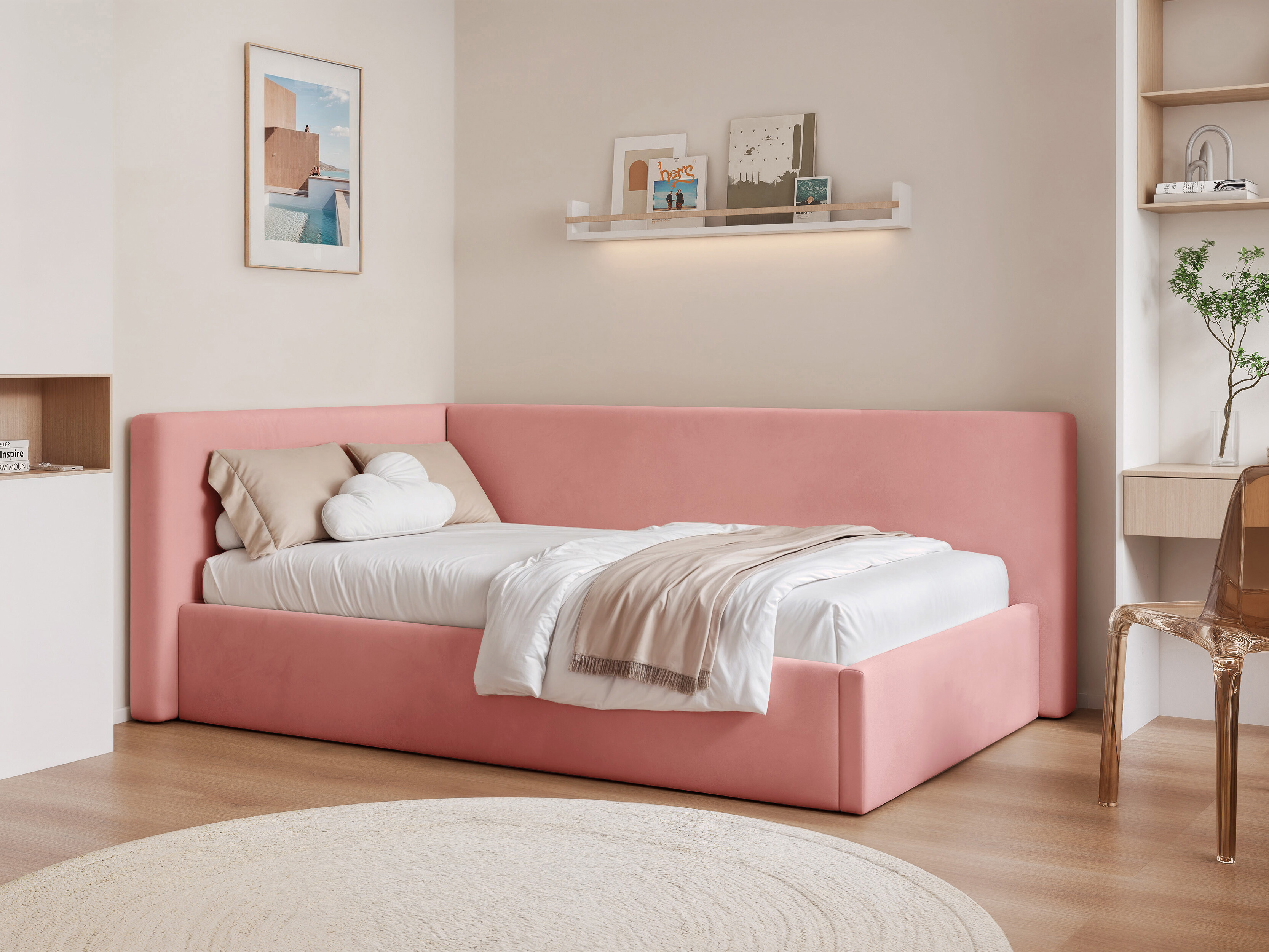 Κρεβάτι Martinez 132 (Magic Velvet 2257)
