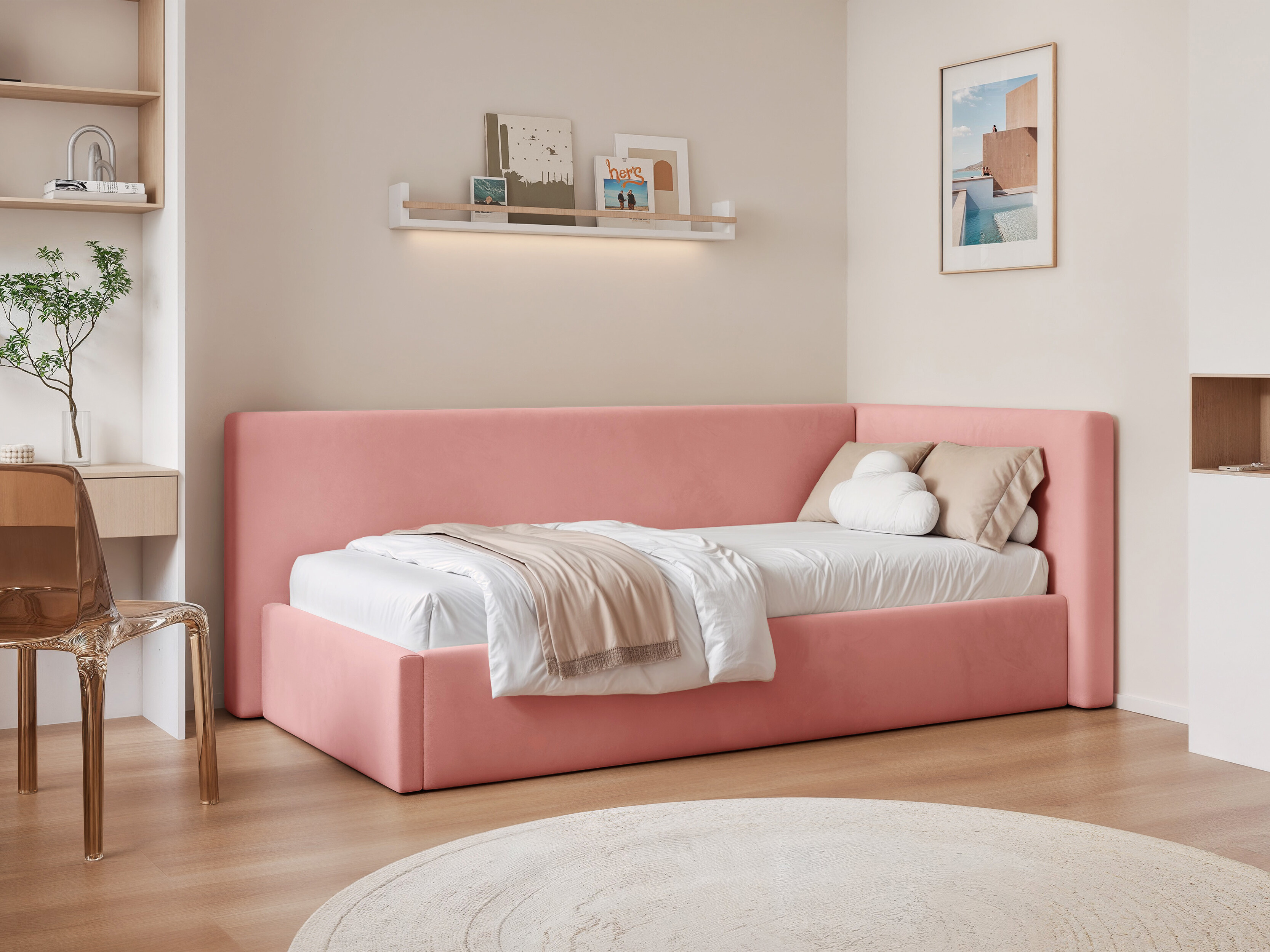 Κρεβάτι Martinez 132 (Magic Velvet 2257)