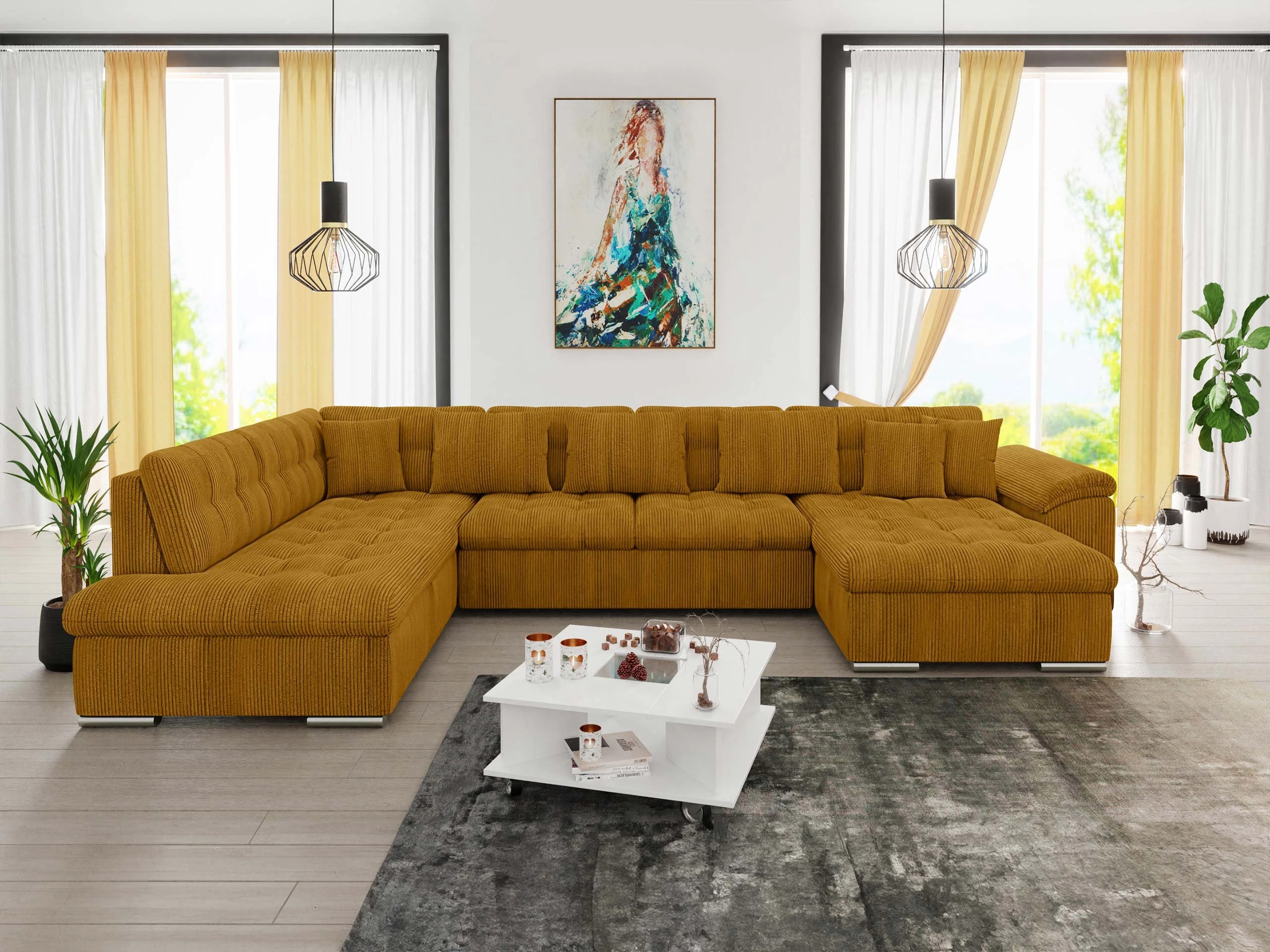 Γωνιακός Καναπές Comfivo Gemma (Δεξιά)