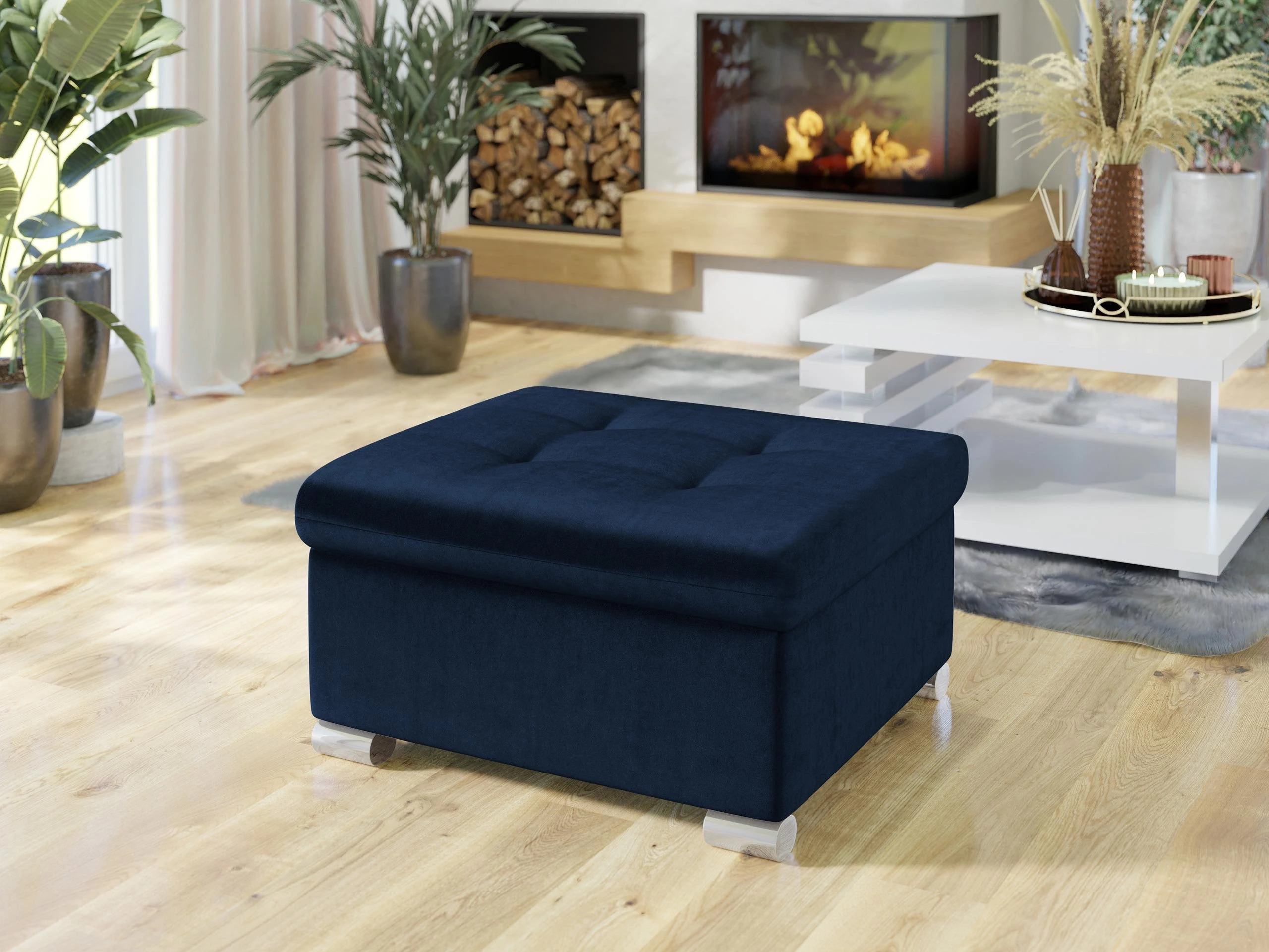 Σκαμπό σαλονιού Comfivo Gemma (Magic Velvet 2216)