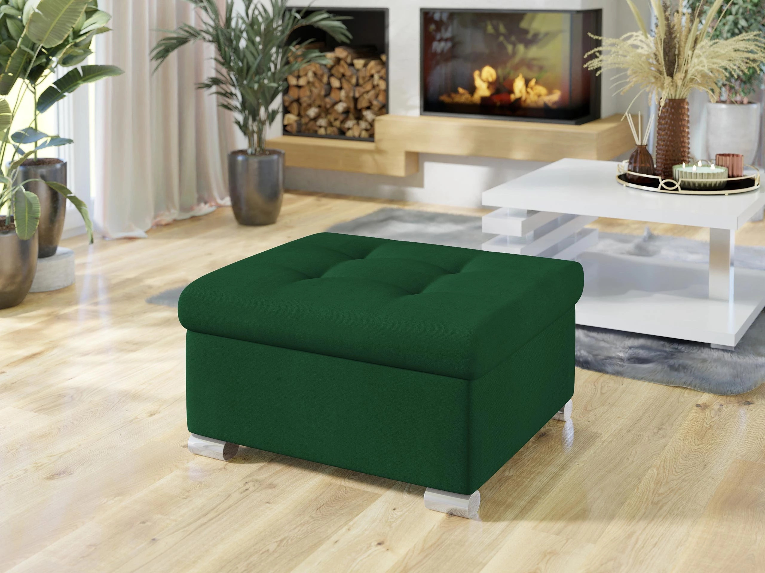 Σκαμπό σαλονιού Comfivo Gemma (Uttario Velvet 2951)
