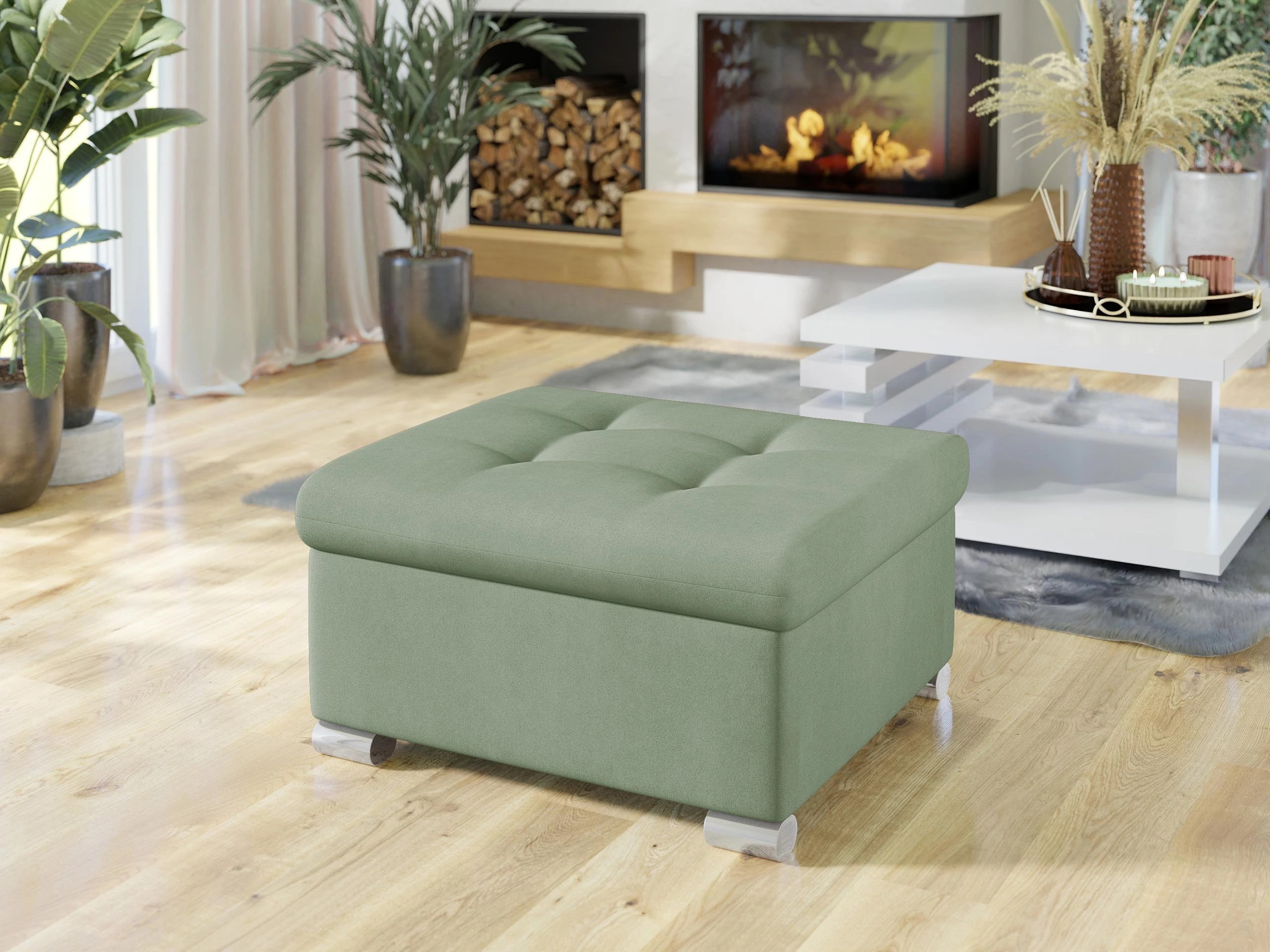 Σκαμπό σαλονιού Comfivo Gemma (Uttario Velvet 2954)