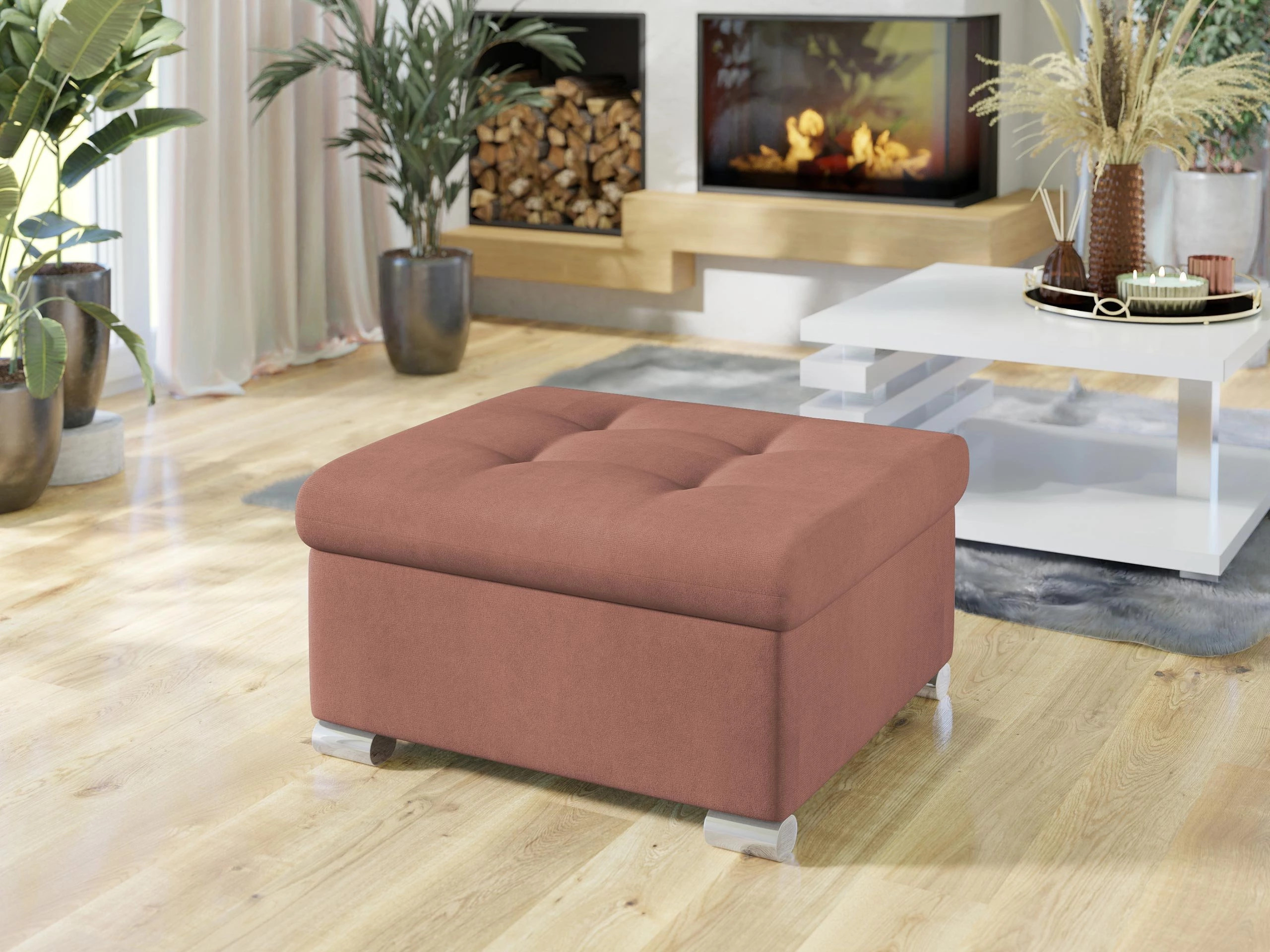 Σκαμπό σαλονιού Comfivo Gemma (Uttario Velvet 2955)