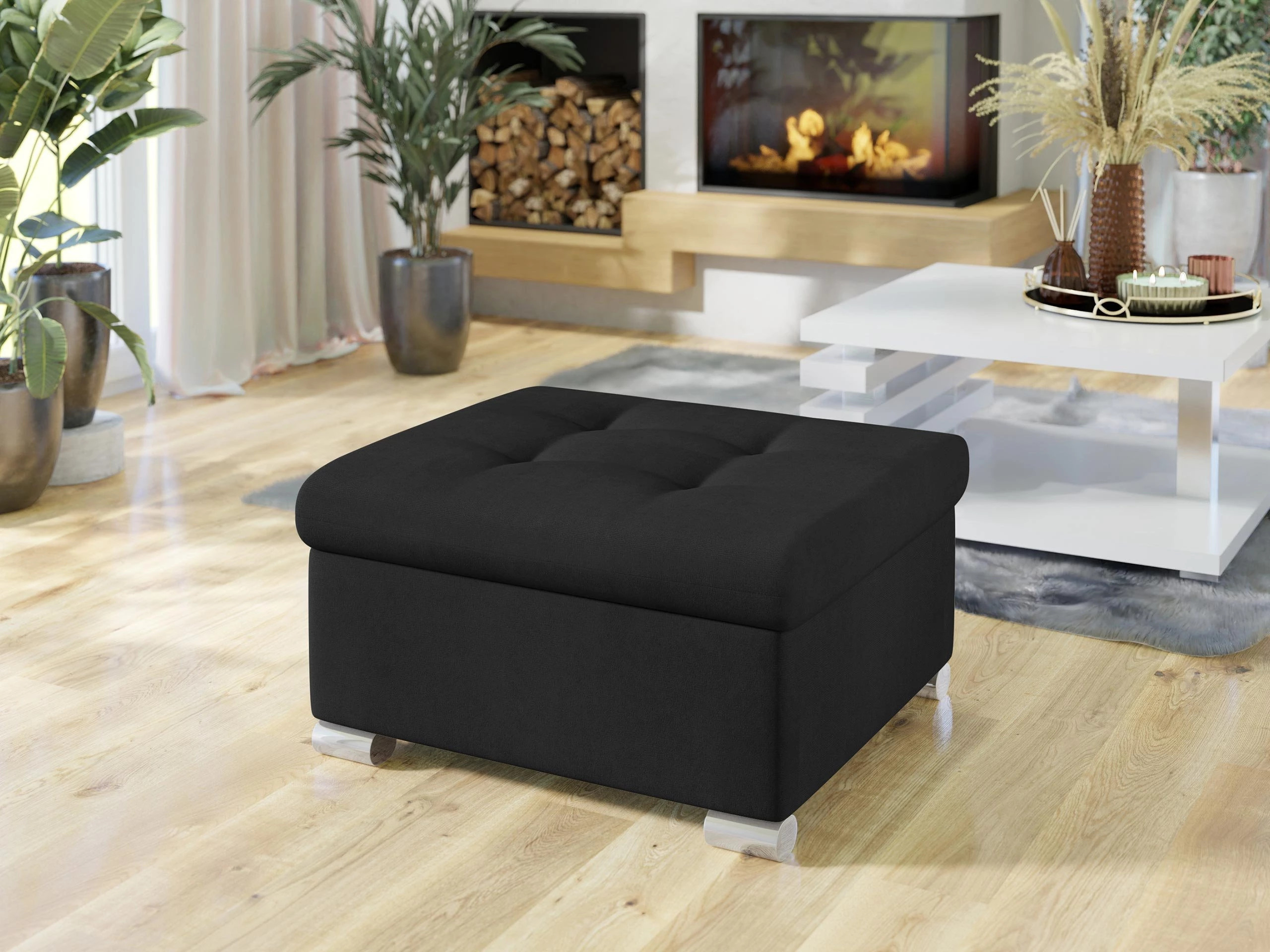 Σκαμπό σαλονιού Comfivo Gemma (Uttario Velvet 2980)