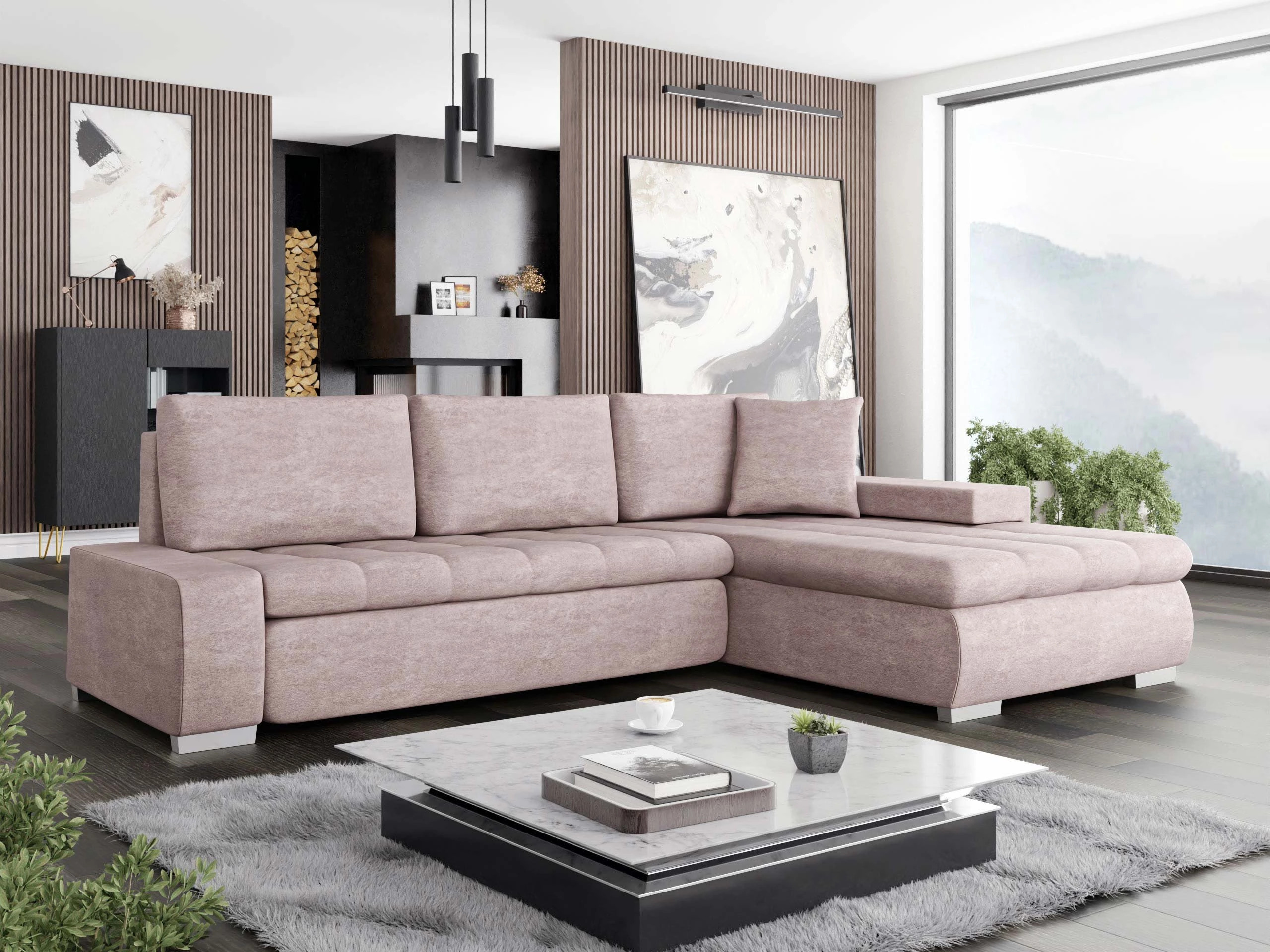 Γωνιακός Καναπές Comfivo Nitor III (Zoya 03)