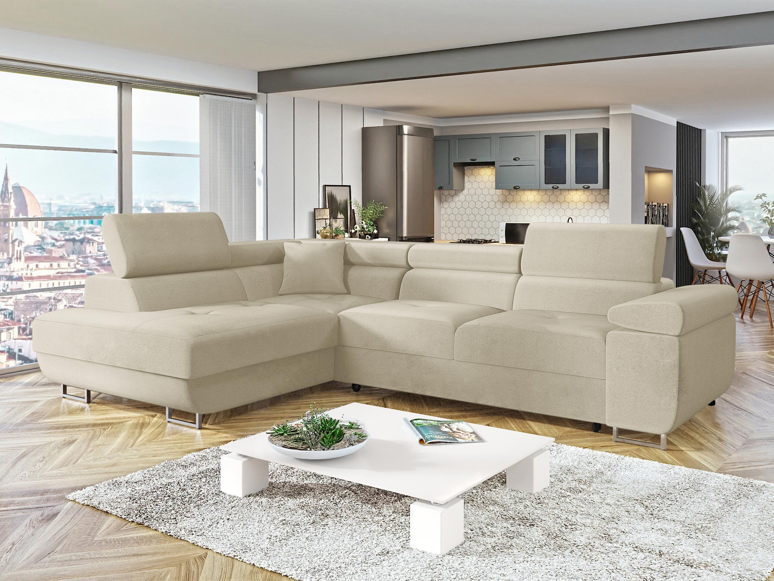 Γωνιακός Καναπές Comfivo Vinetum (Polo 872)