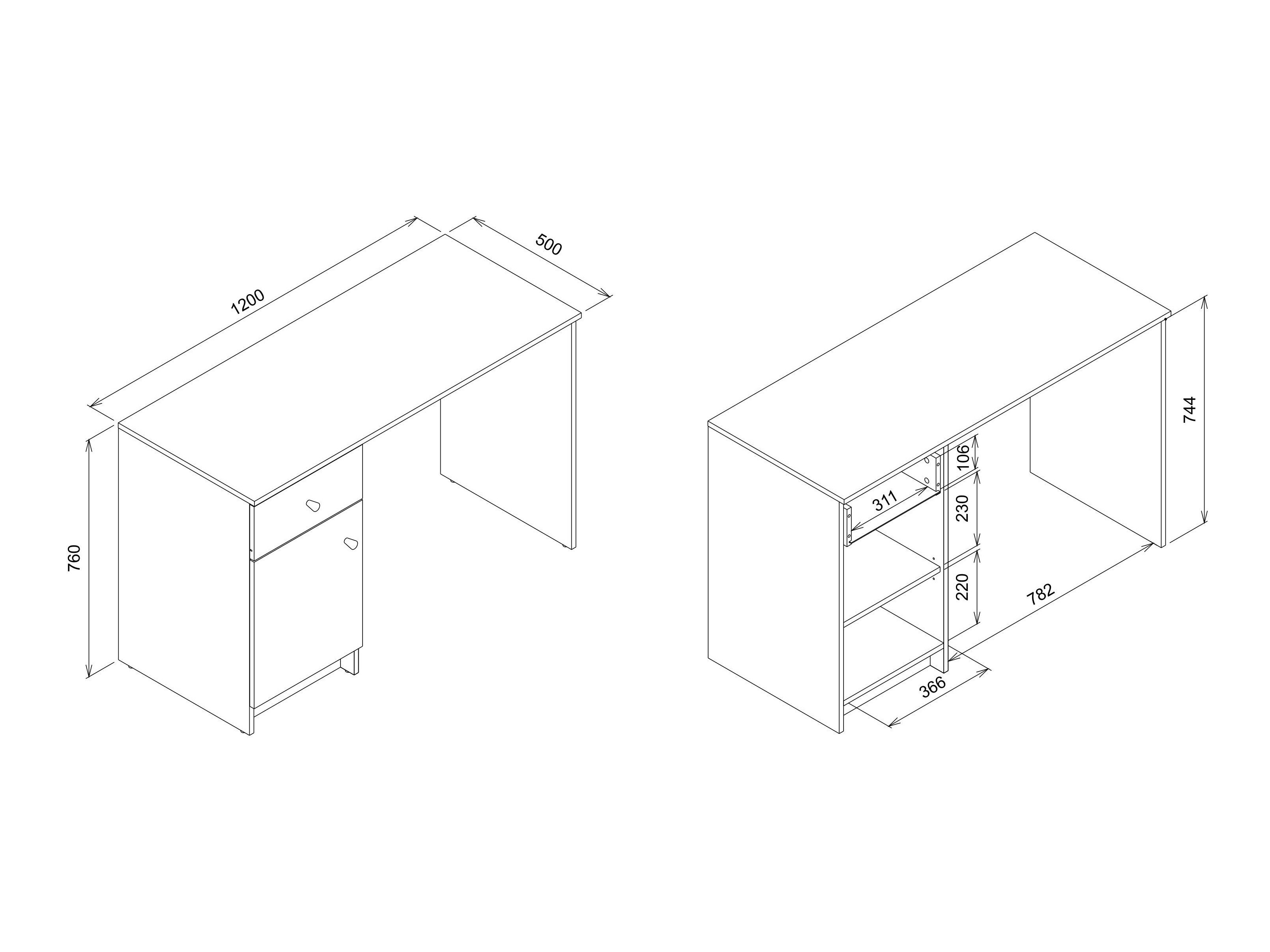 Σετ γραφείου για το σπίτι Morsevi 112