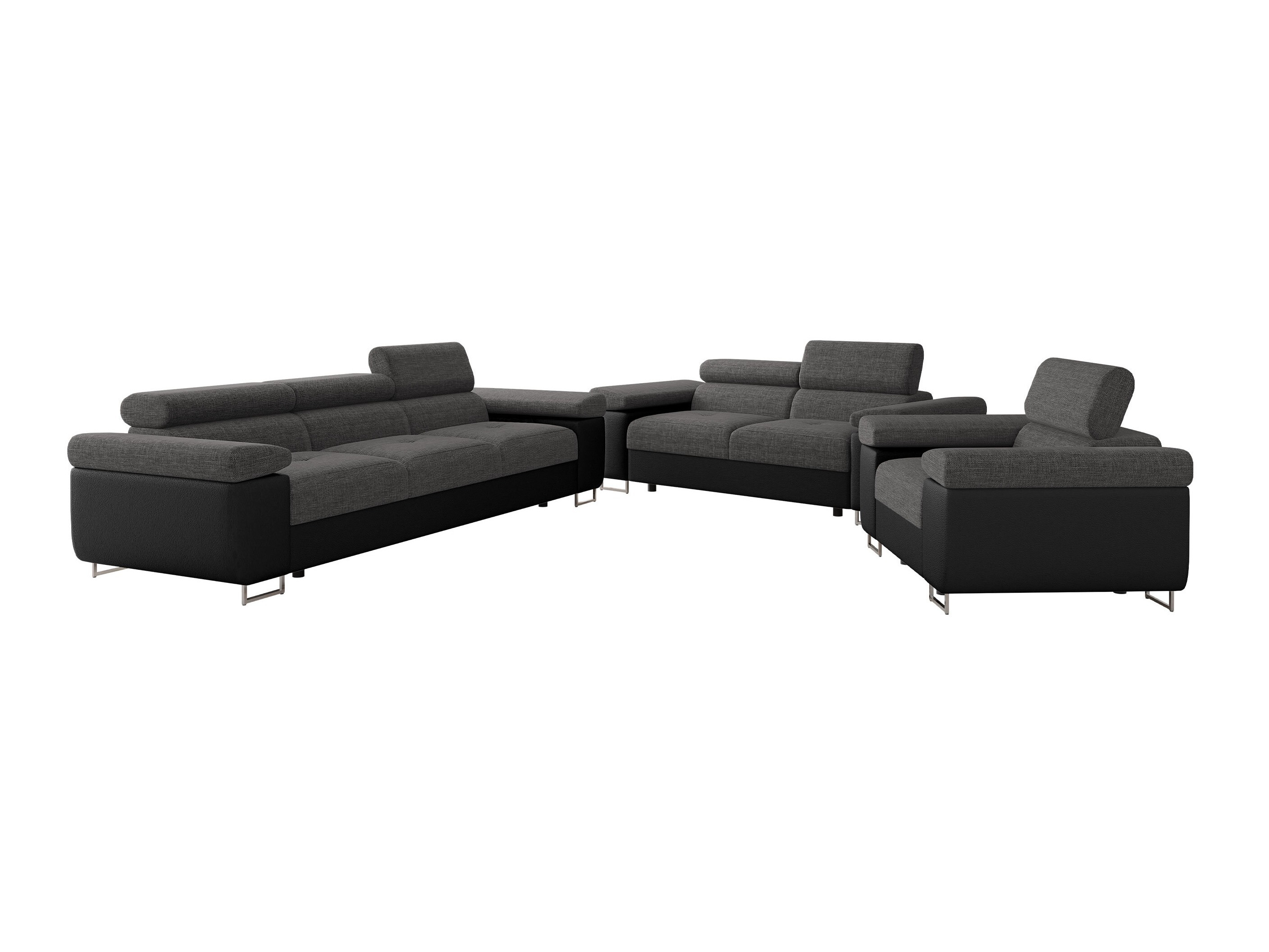 Σετ ταπετσαρισμένων επίπλων Comfivo Vinetum (Soft 011 + Lux 06)