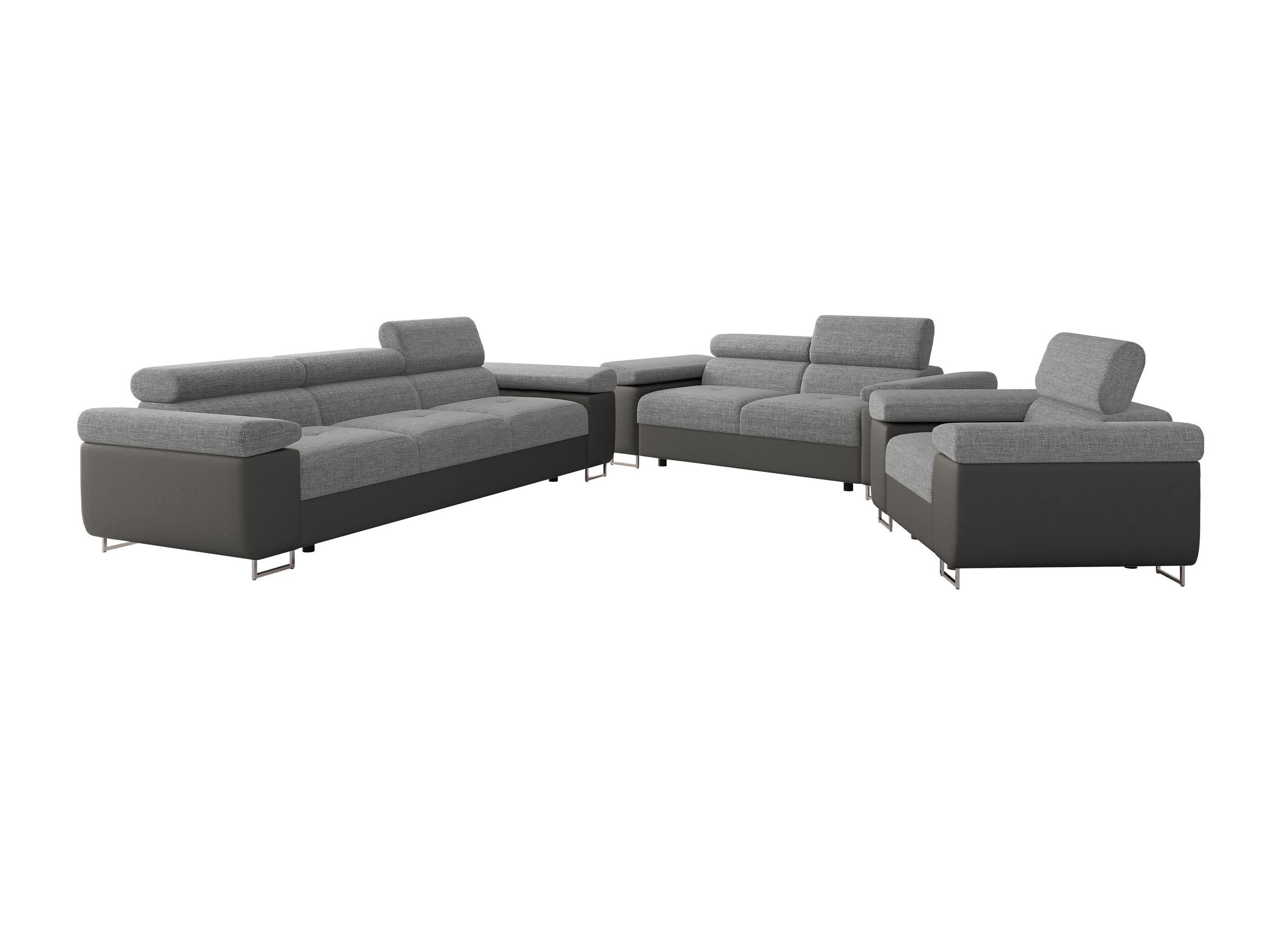 Σετ ταπετσαρισμένων επίπλων Comfivo Vinetum (Soft 029 + Lux 05)