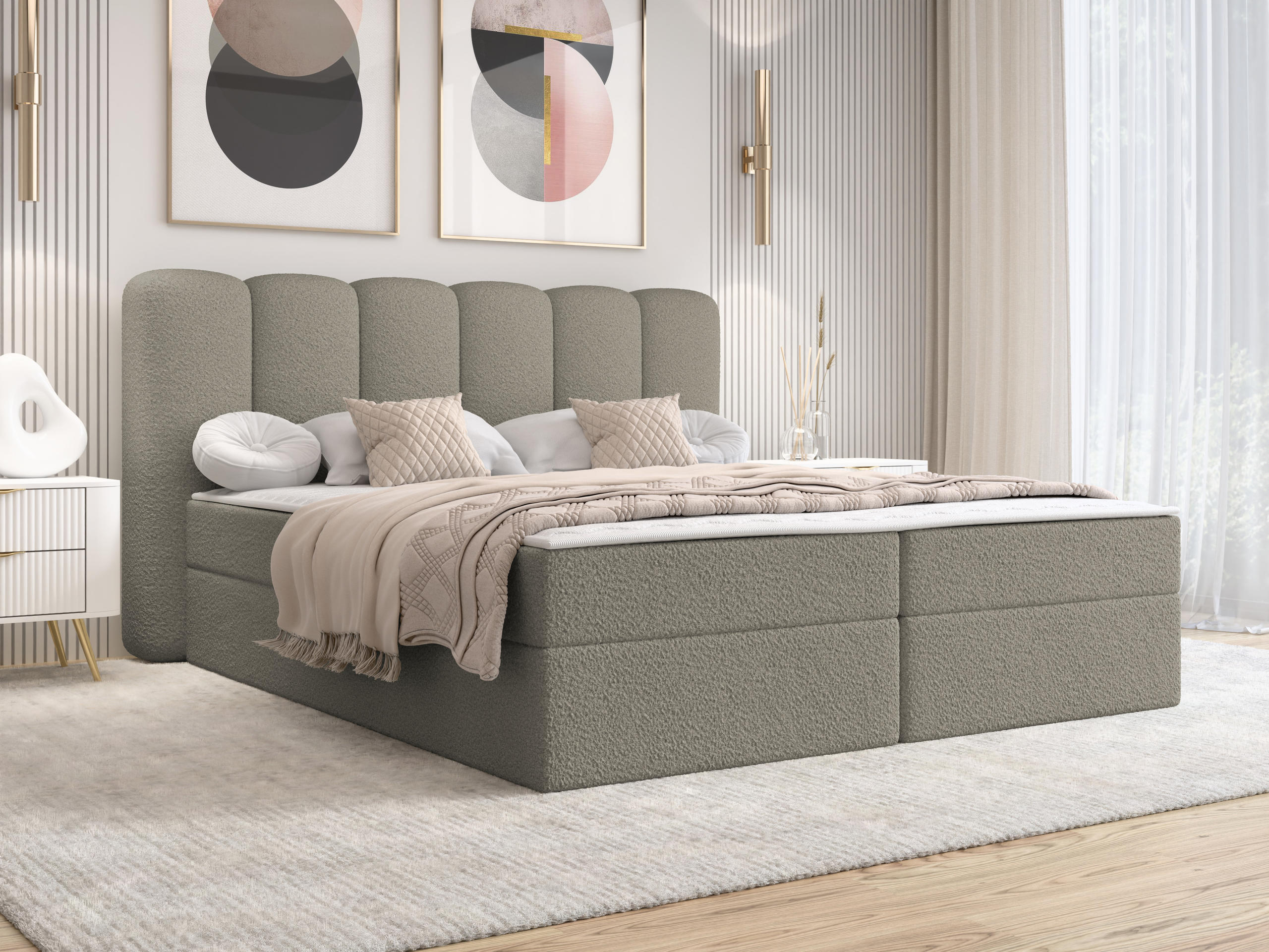 Κρεβάτι continental Stonecrest 112 (Lambi 03)